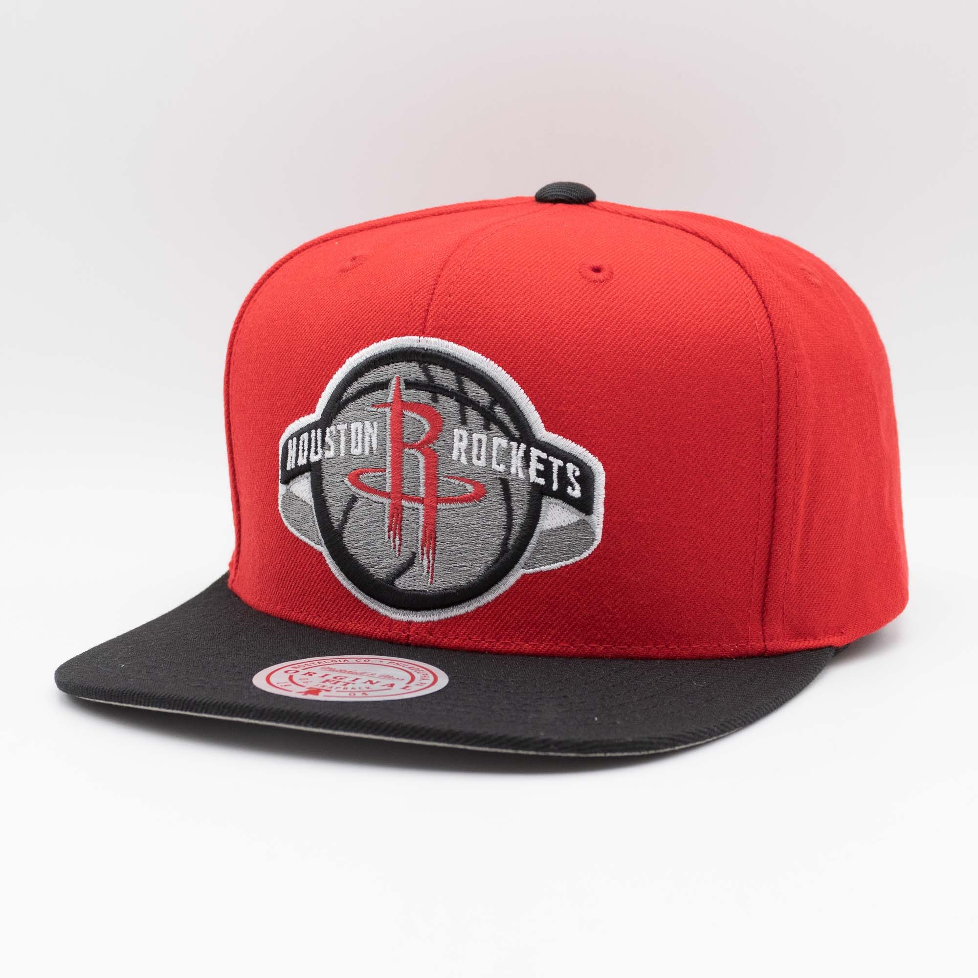Houston Rockets Wool 2-Tone Mitchell & Ness Original Fit Snapback NBA Cap