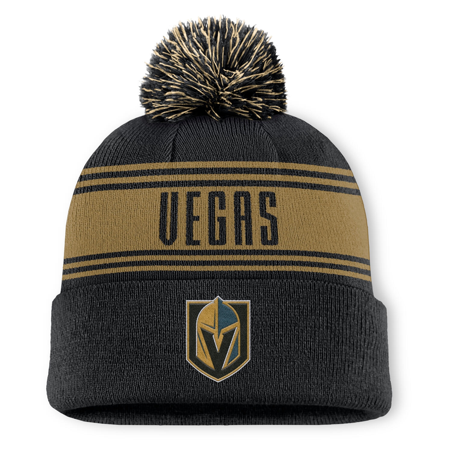 Vegas Golden Knights Enforcer NHL Knit Hat Black