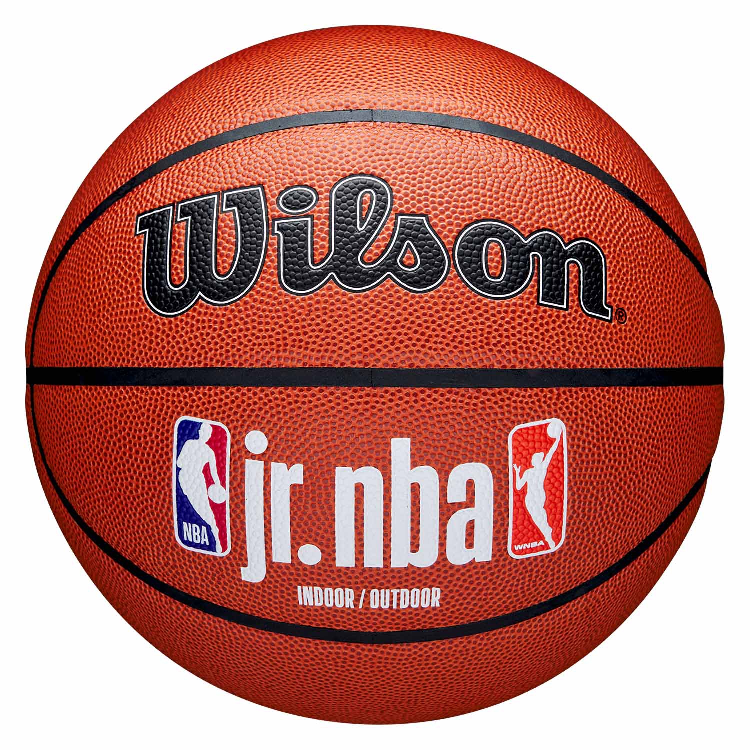 Wilson Jr. NBA Family Authentic Indoor/Outdoor Basketball (Size 6)