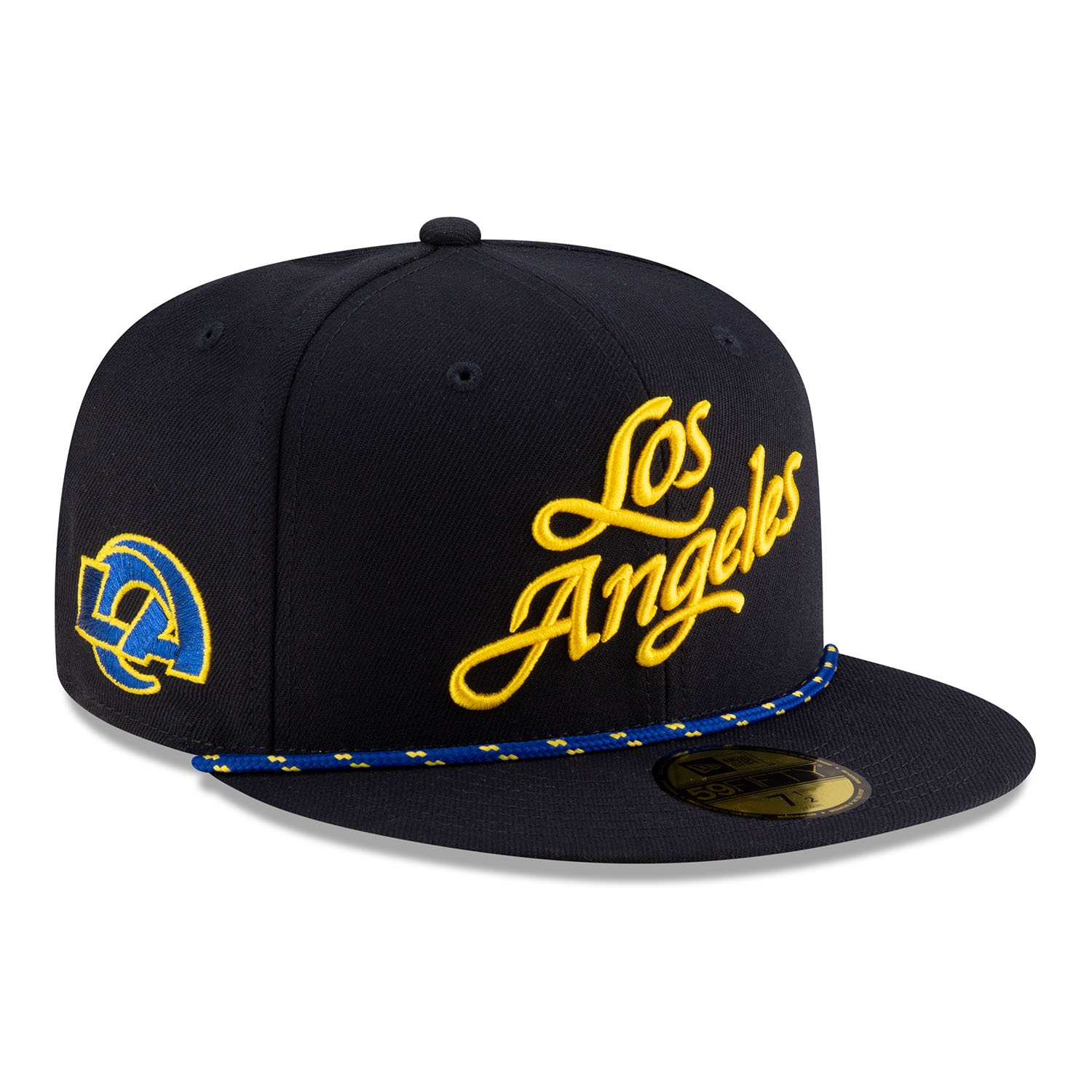 Los Angeles Rams 2025 Rivalries 59FIFTY Fitted Cap Navy