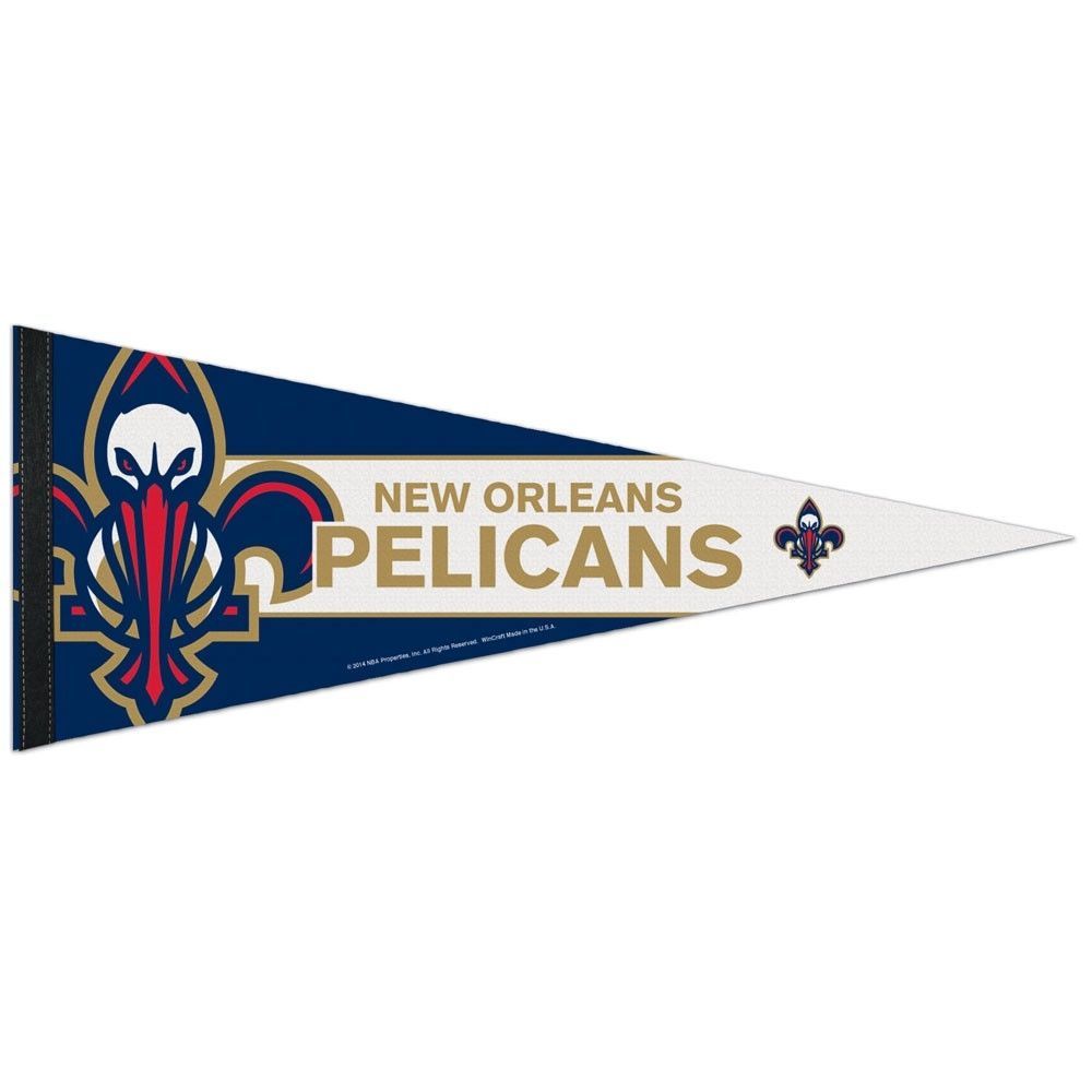 New Orleans Pelicans Big Logo Premium NBA Wimpel
