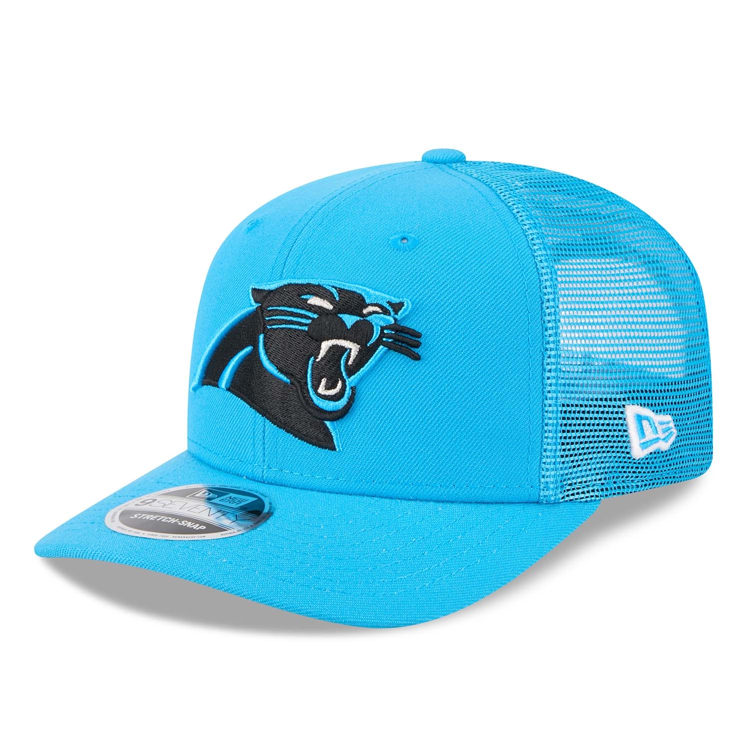 Carolina Panthers New Era Stretch-Snap 9SEVENTY NFL Trucker Cap Blau