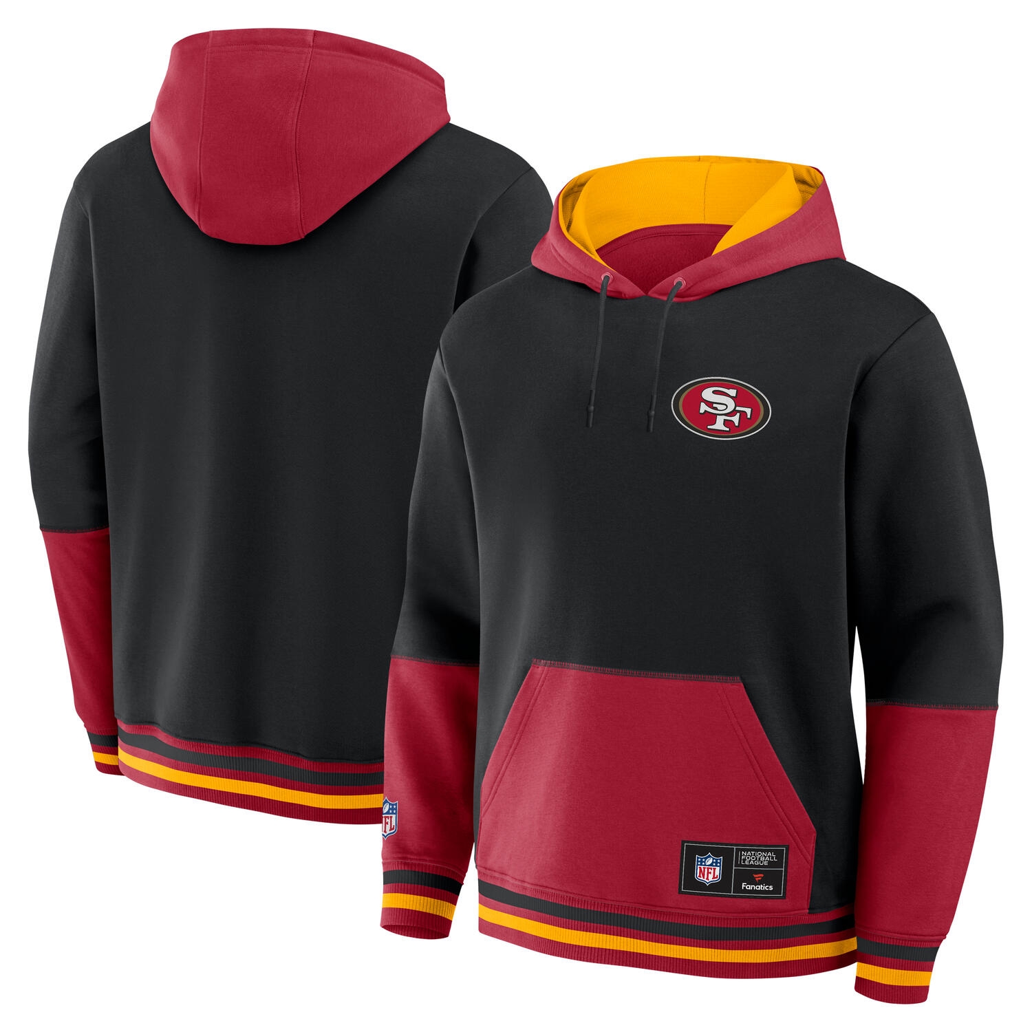 San Francisco 49ers Foundation NFL Hoodie Schwarz