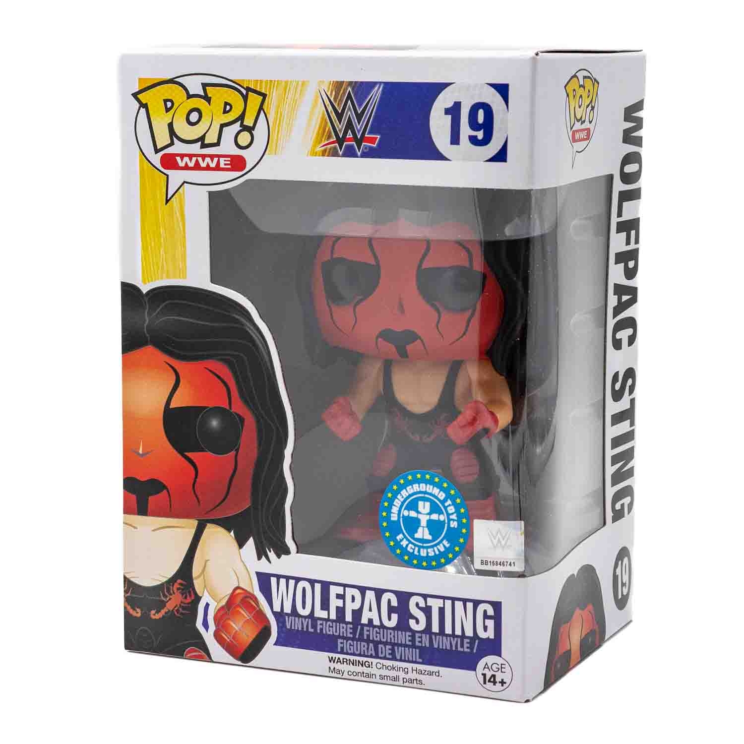 Funko POP! #19 Wolfpac Sting Vinyl WWE Legends Figur