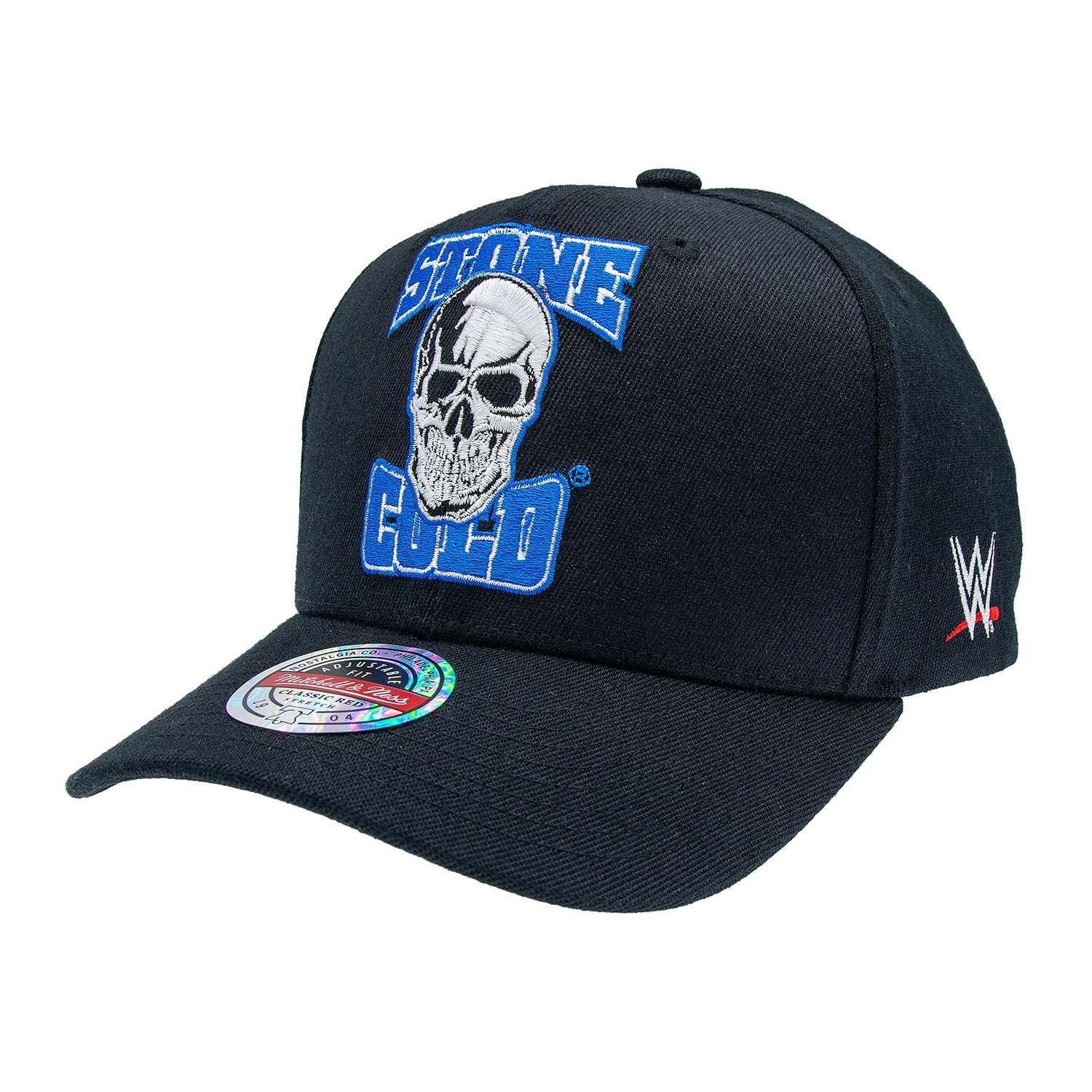 Throwback Stone Cold Steve Austin Classic Red Snapback WWE Cap Black