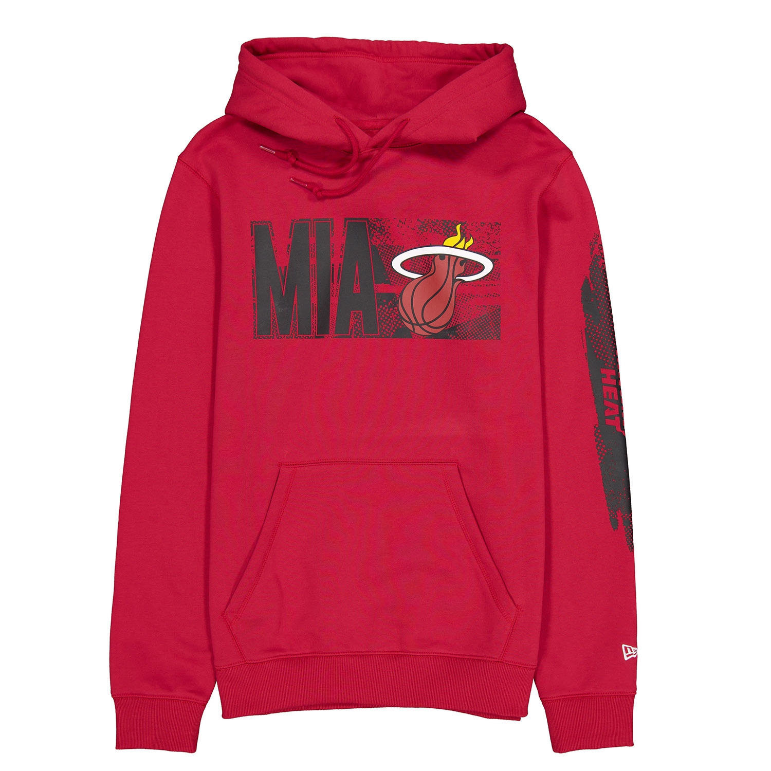 Miami Heat 2024 NBA Tip-Off New Era Hoodie Rot