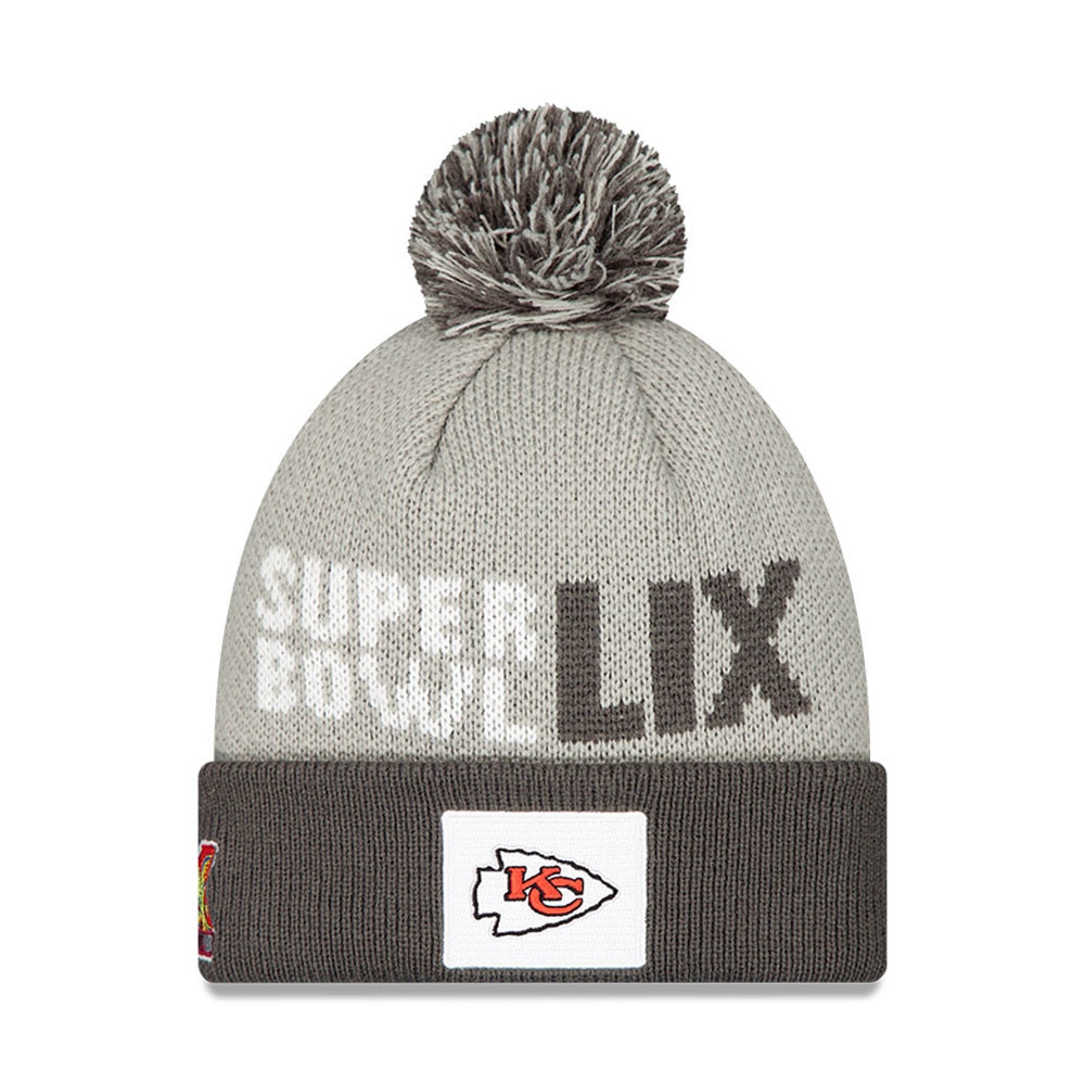 Kansas City Chiefs Super Bowl LIX Opening Night New Era Wintermütze