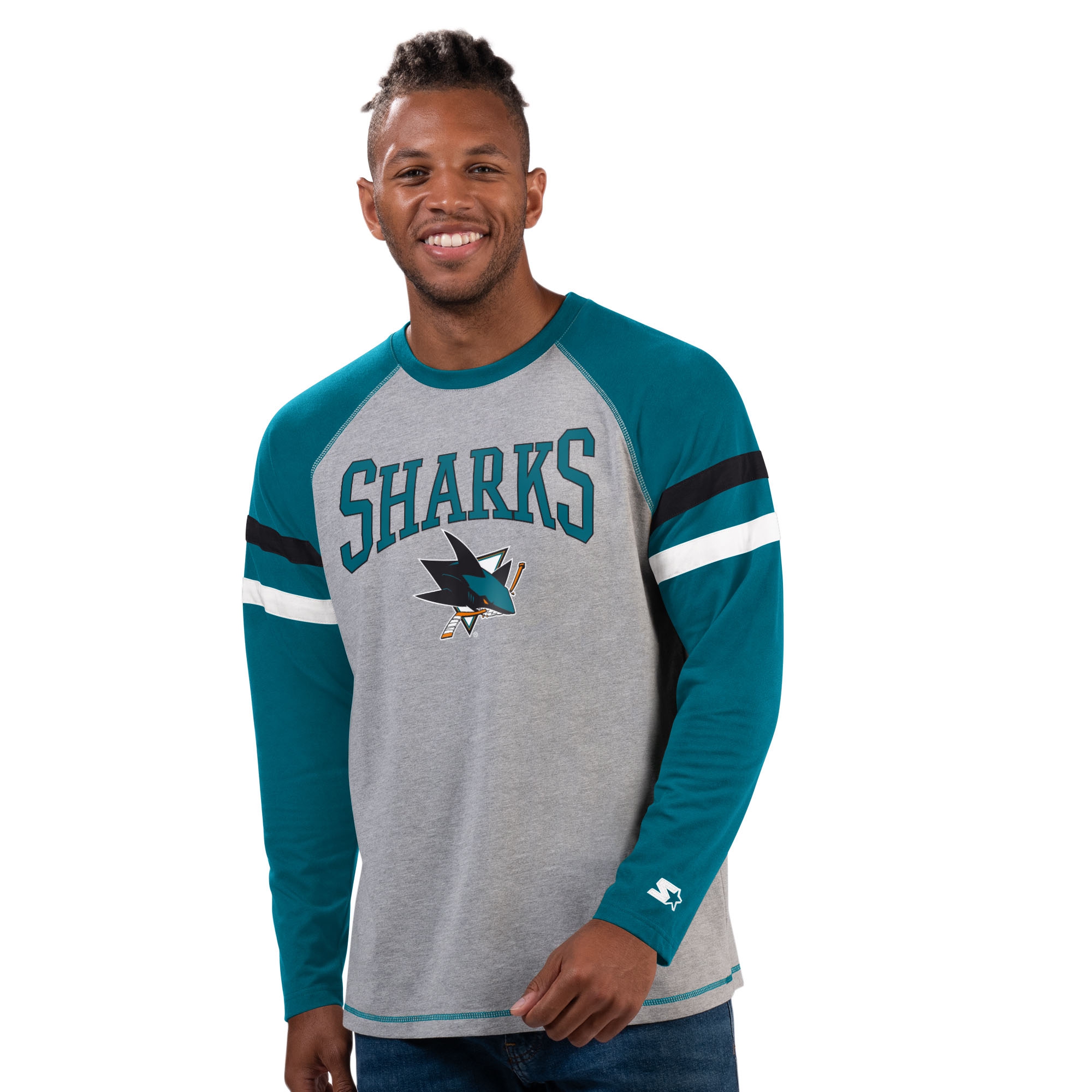 San Jose Sharks Starter NHL Long Sleeve T-Shirt