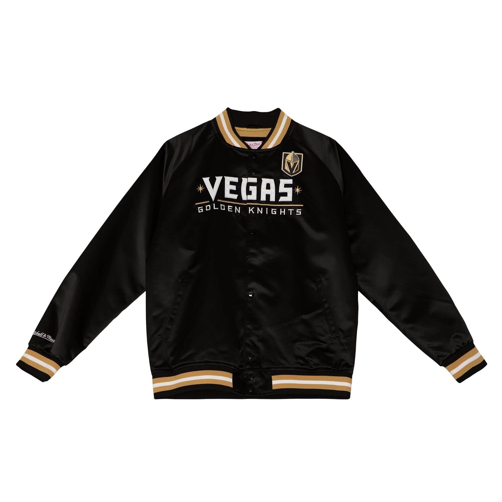 Vegas Golden Knights Mitchell & Ness Lightweight Satin NHL Jacket