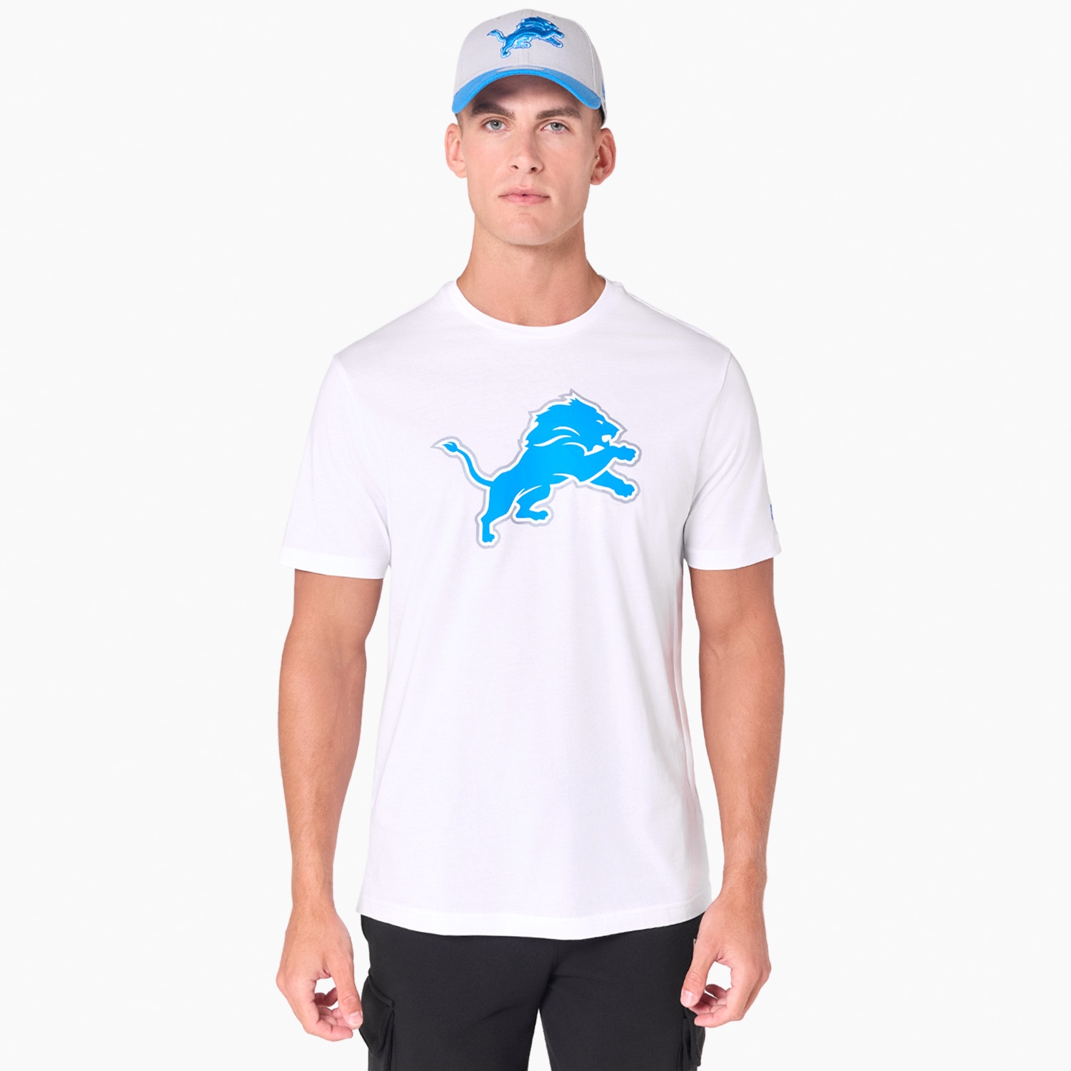 Detroit Lions Team Logo Football NFL T-Shirt