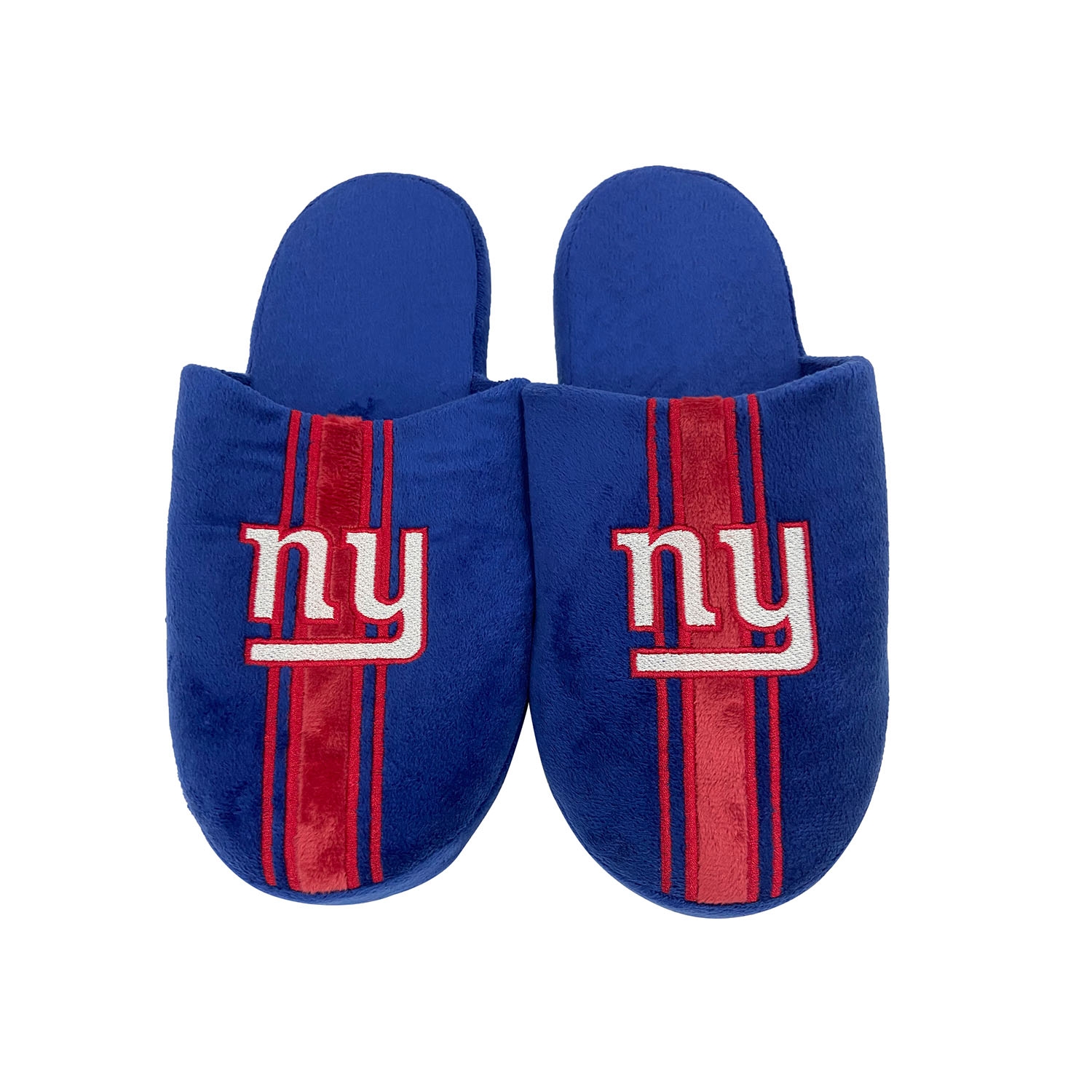 New York Giants Team Stripe NFL Slipper Blue