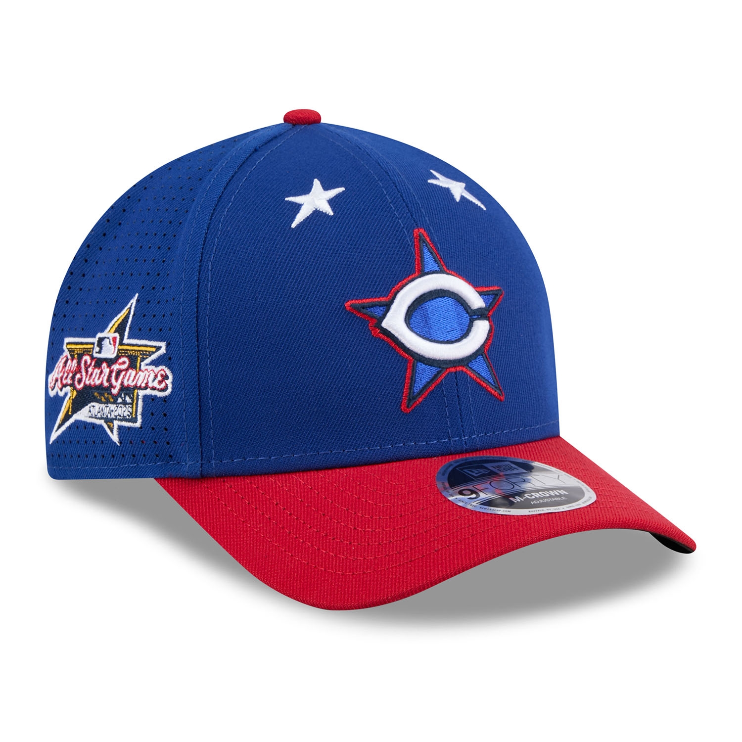 Cincinnati Reds Authentic 2025 MLB All-Star Game New Era 9FORTY M-Crown Snapback Cap