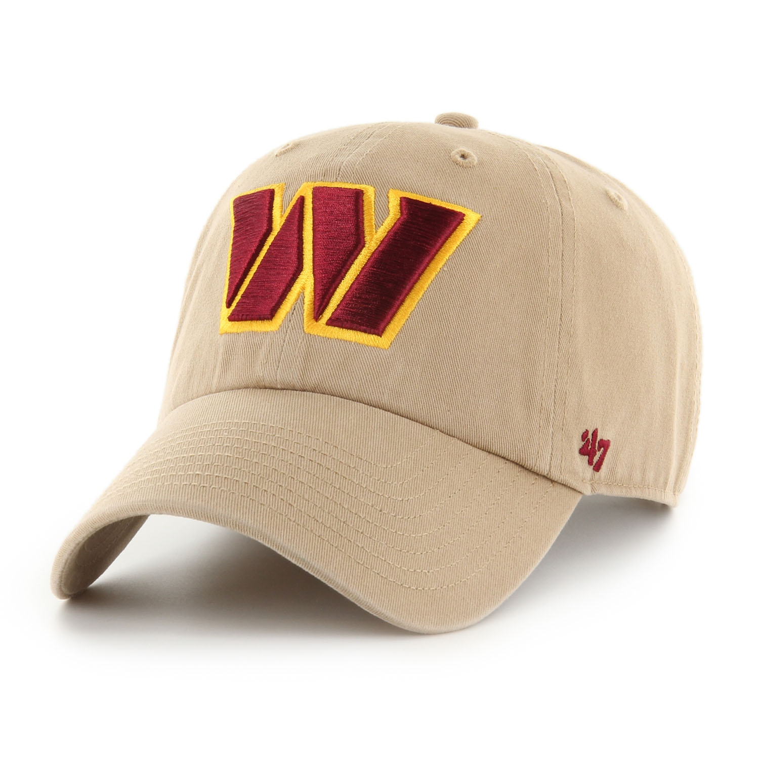 Washington Commanders '47 Clean Up Adjustable NFL Cap Khaki