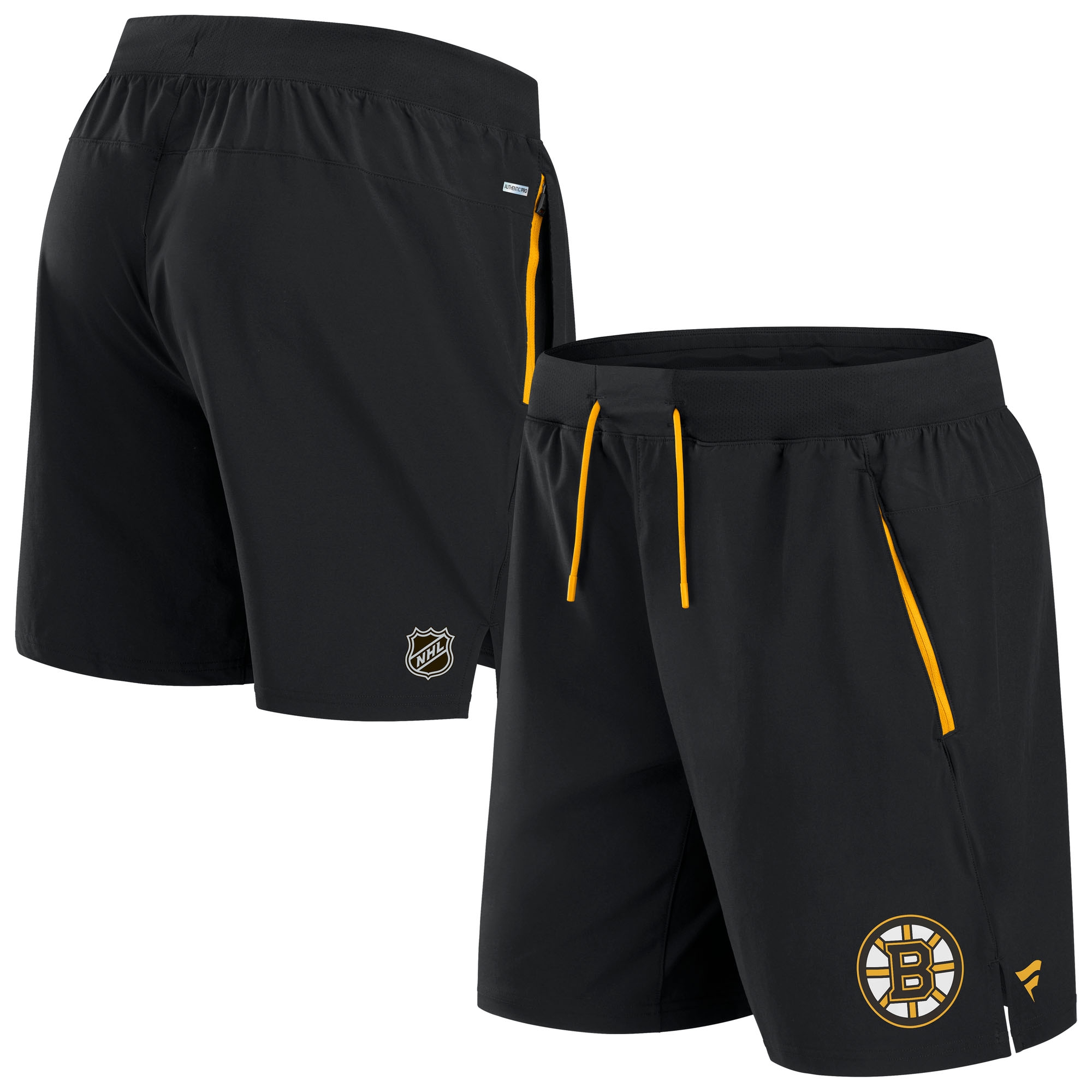 Boston Bruins 2024/25 Authentic Pro Locker Room NHL Shorts Black