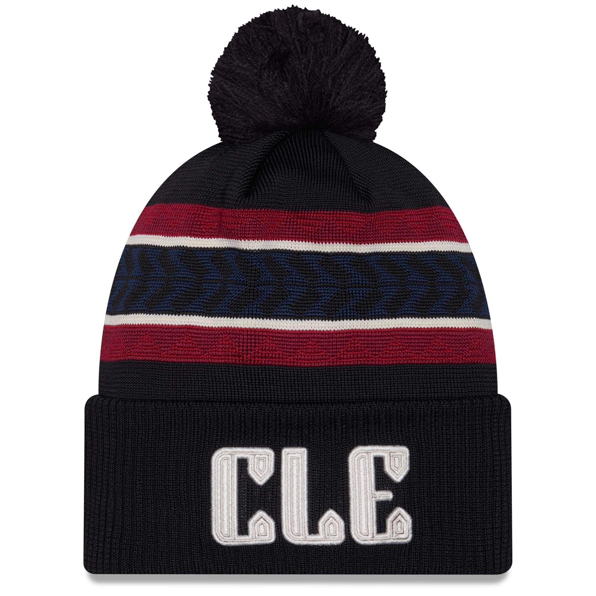 Cleveland Guardians Authentic City Connect New Era MLB Wintermütze