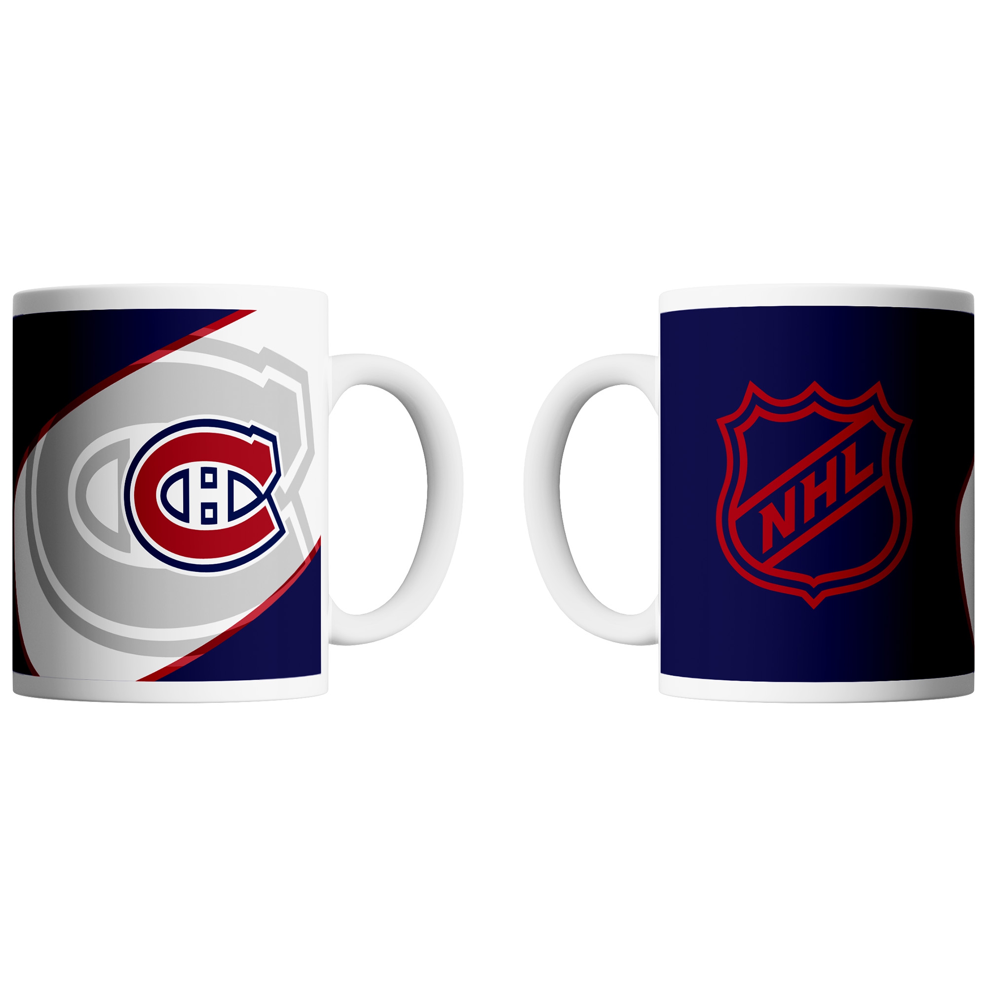 Montreal Canadiens Shadow Logo & Shield NHL Mug (330 ml)
