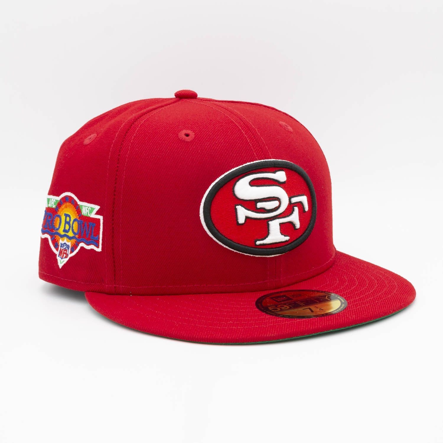 San Francisco 49ers 1991 Pro Bowl New Era 59FIFTY Fitted NFL Cap Rot