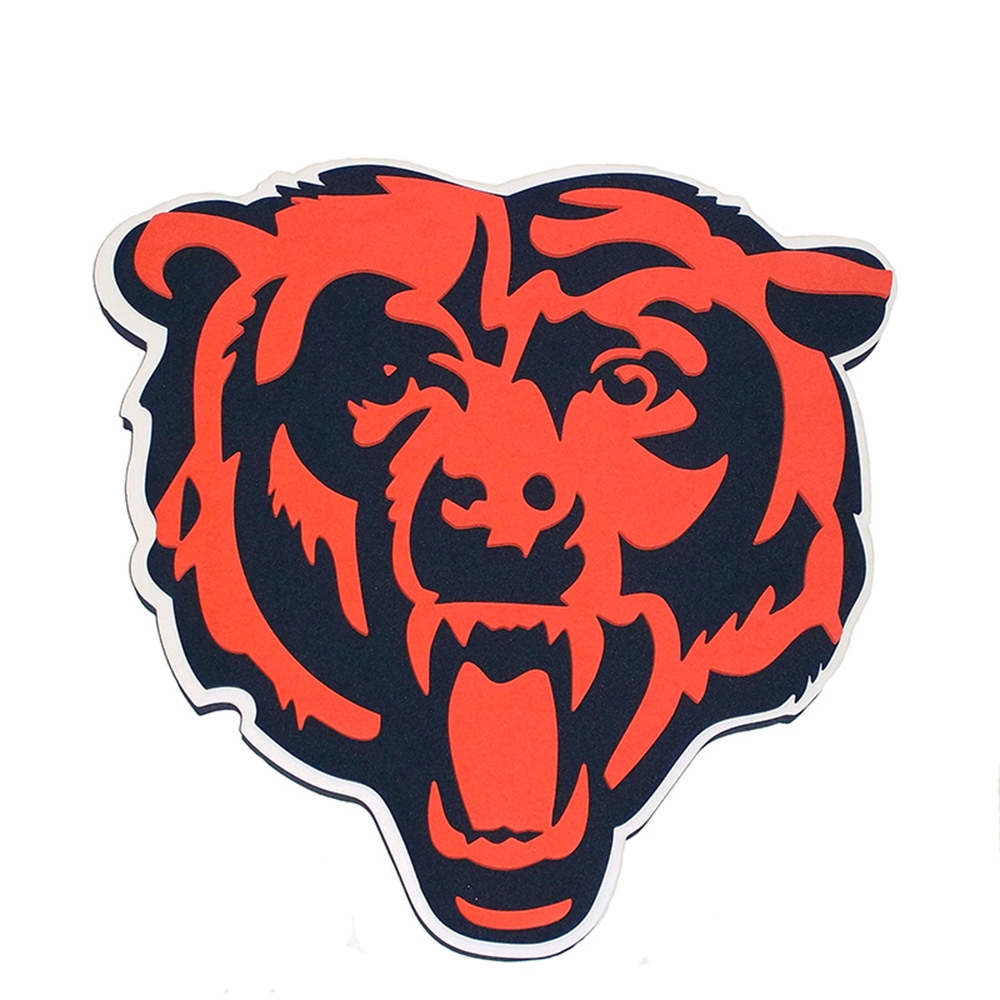 Chicago Bears NFL 3D Foam Logo Schild