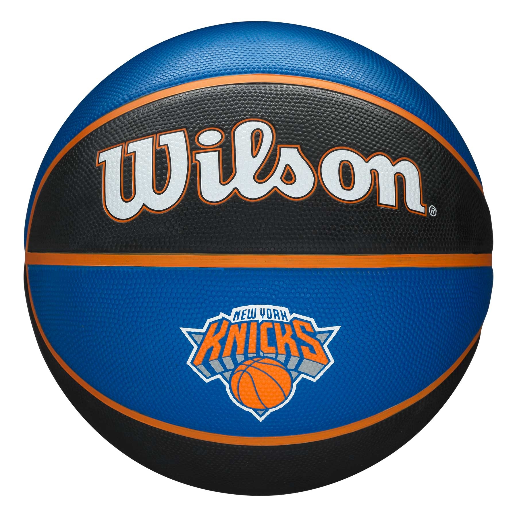 New York Knicks Team Tribute Wilson NBA Basketball (Size 7)