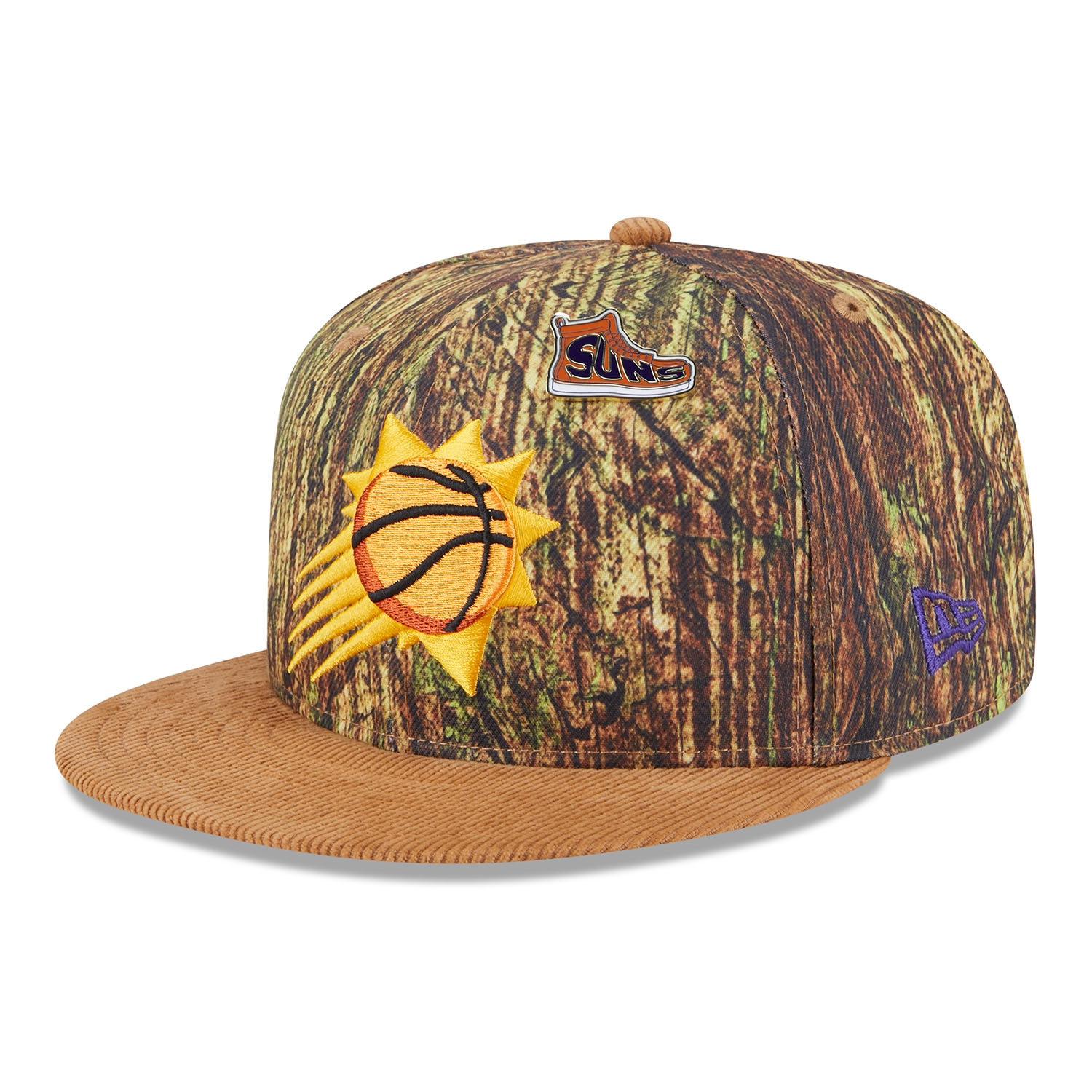 Phoenix Suns 2025 NBA All-Star Game Forrest Camo 9FIFTY Snapback Cap