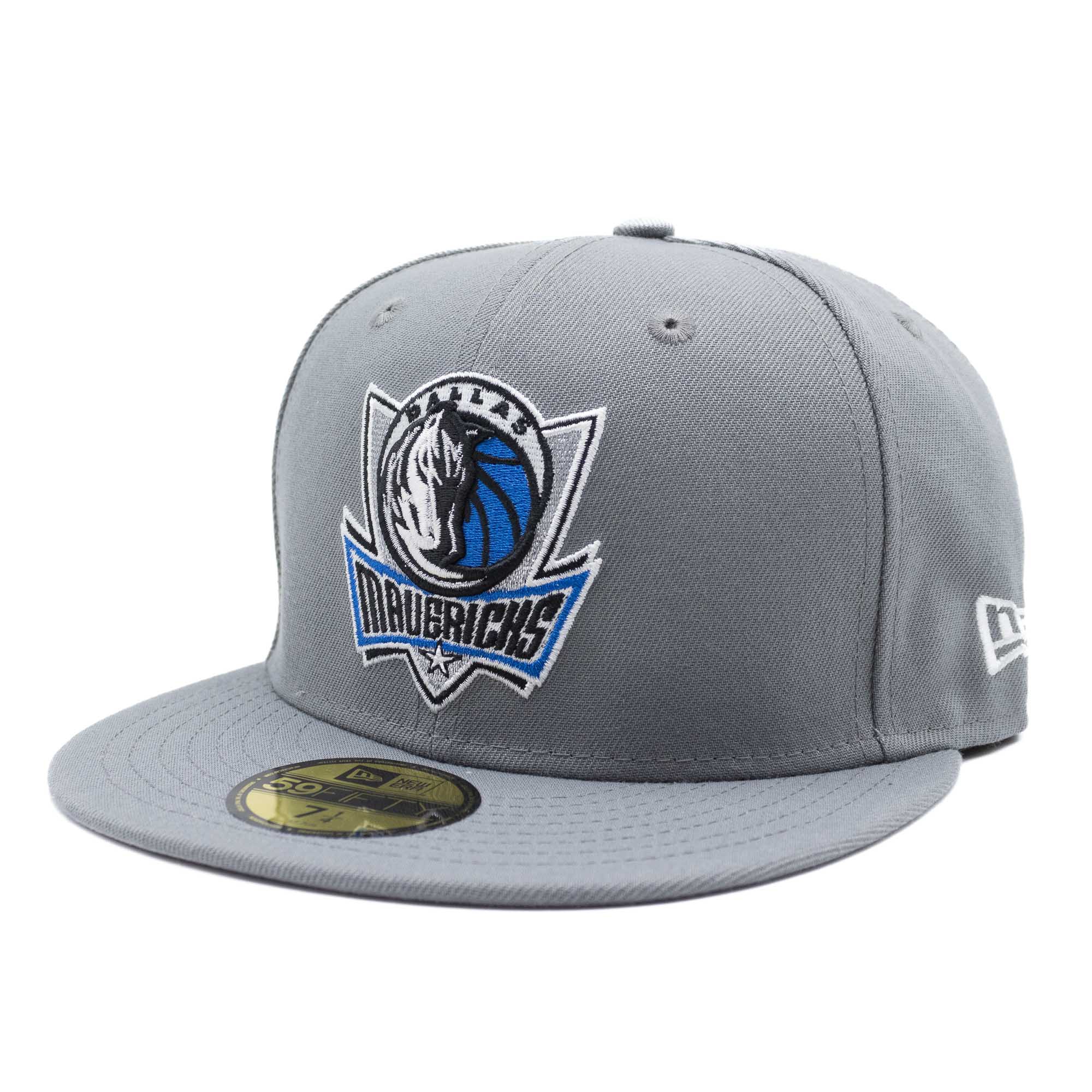 Dallas Mavericks Storm Gray New Era 59FIFTY Fitted NBA Cap