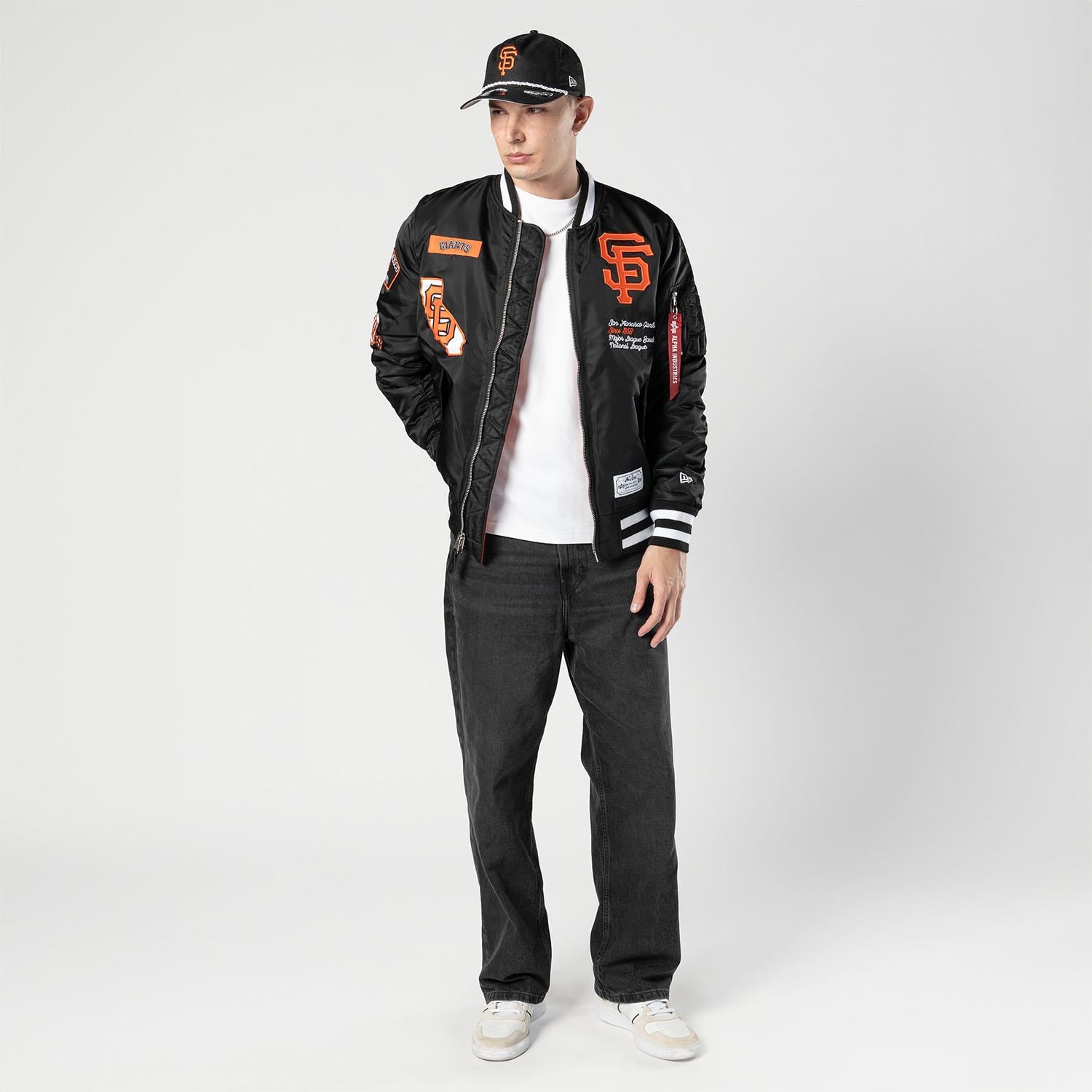 Mantel, Jacke, Hosen, Blazer, Baseball-Kappe