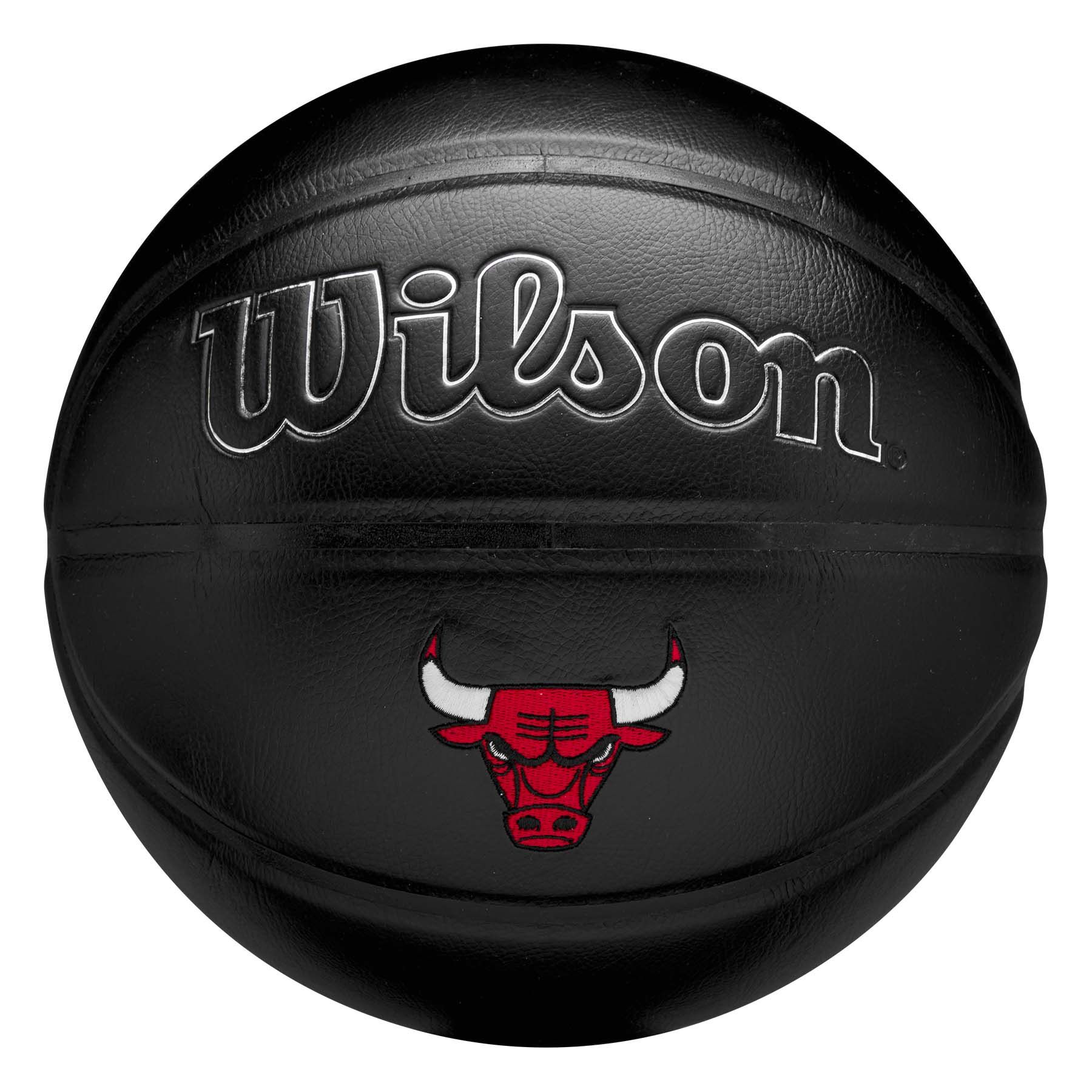 Chicago Bulls Premiere Wilson NBA Basketball Schwarz (Size 7)