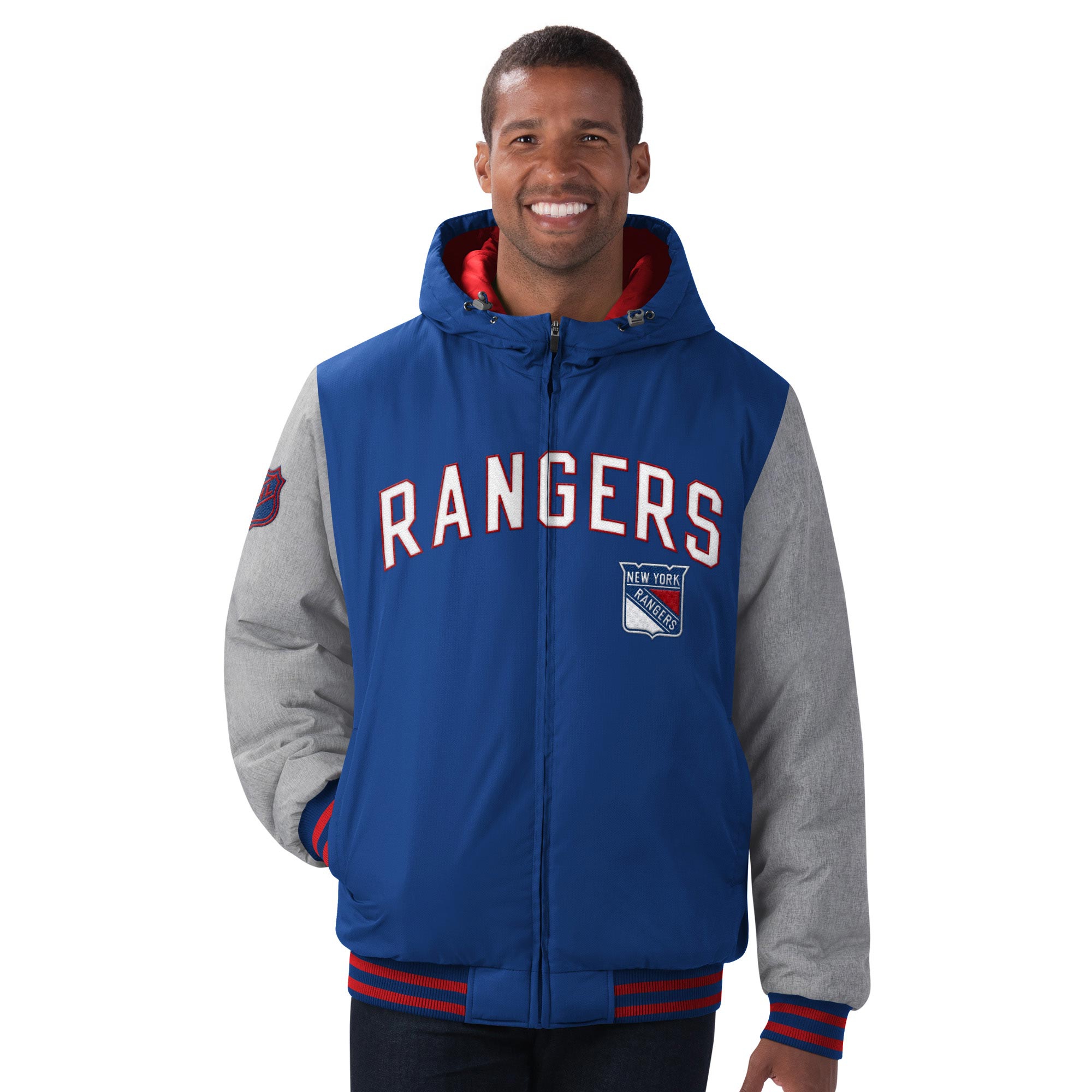 New York Rangers G-III Cold Front NHL Winterjacke