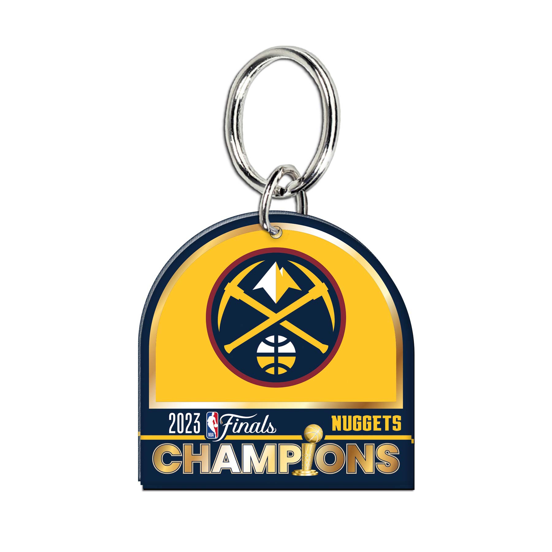 Denver Nuggets 2023 NBA Champions Acrylic Key Ring