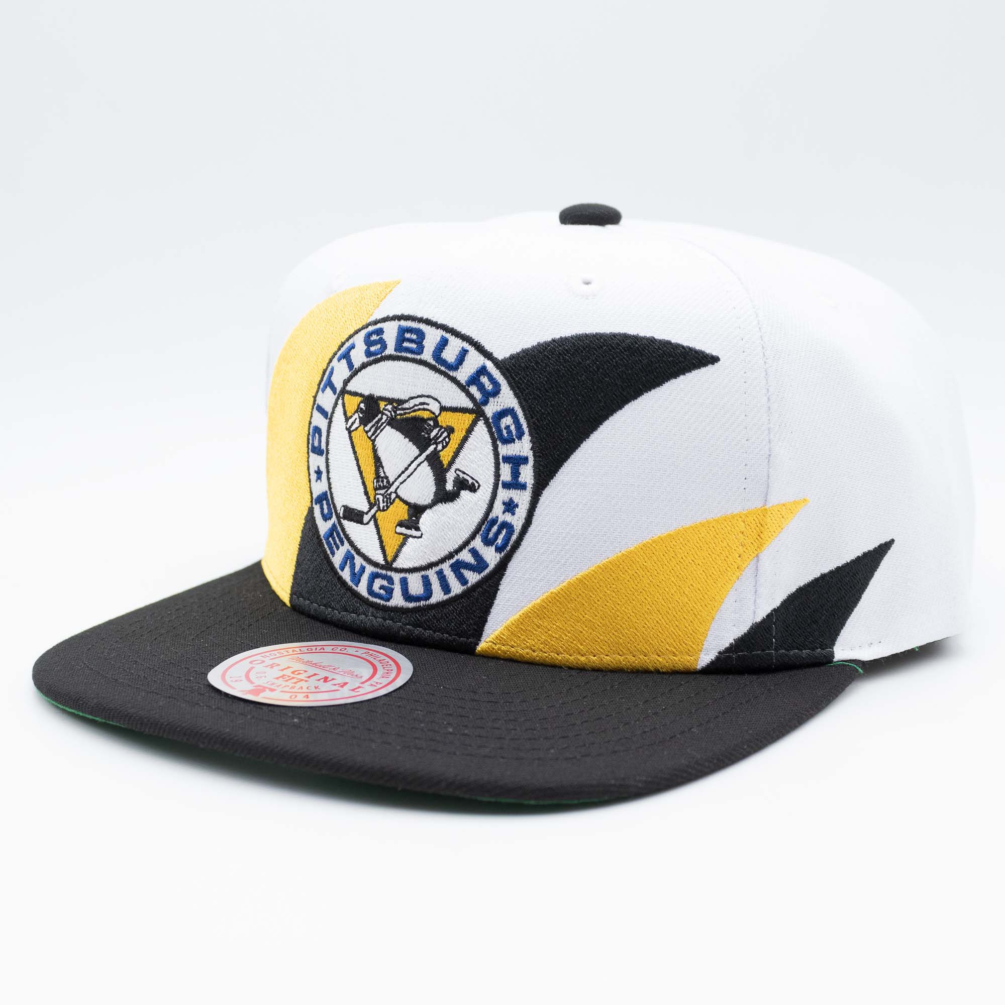 Pittsburgh Penguins Sharktooth 2-Tone Mitchell & Ness Snapback NHL Cap