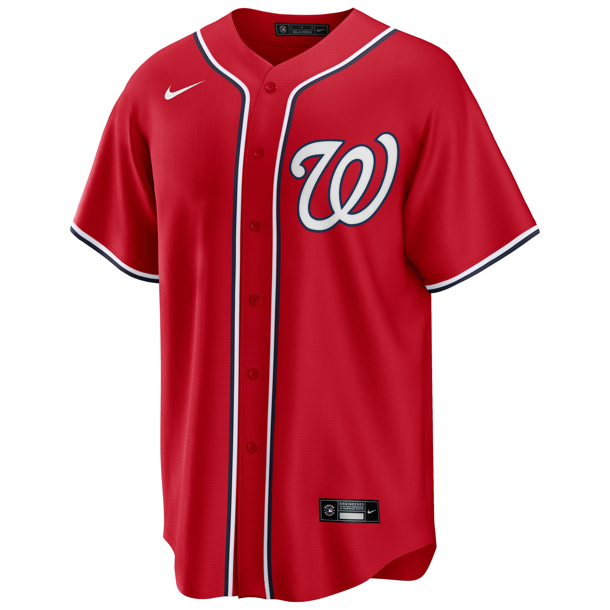 Washington Nationals Nike MLB Alternate Trikot Rot