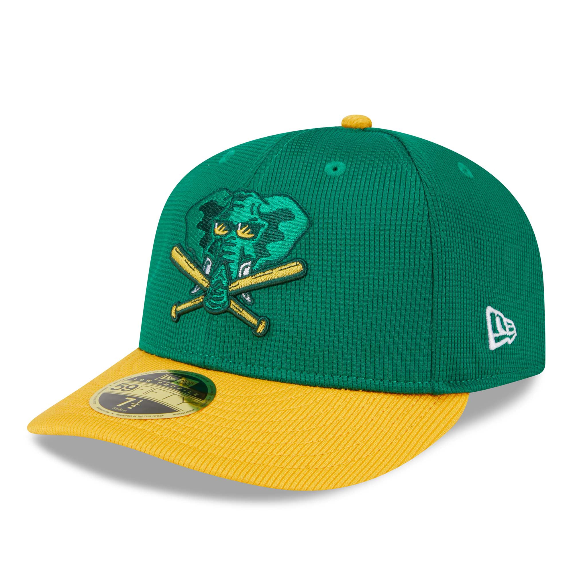 Oakland Athletics 2025 MLB Batting Practice New Era Low Profile 59FIFTY Fitted Cap