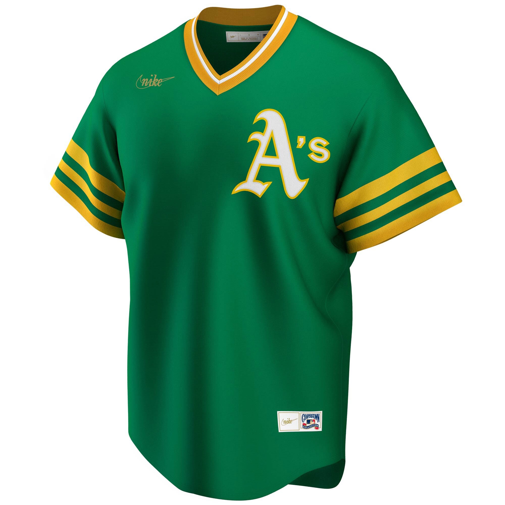 Oakland Athletics Cooperstown Collection Nike MLB Jersey Green