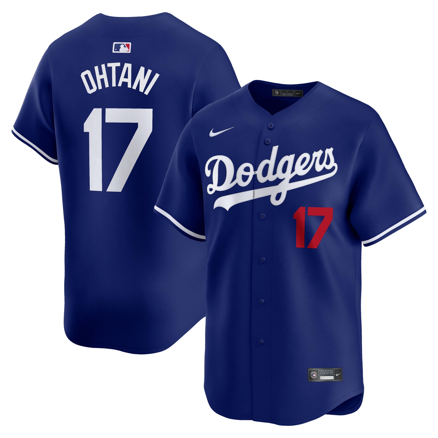 Shohei Ohtani #17 Los Angeles Dodgers Nike Limited MLB Jersey Blue