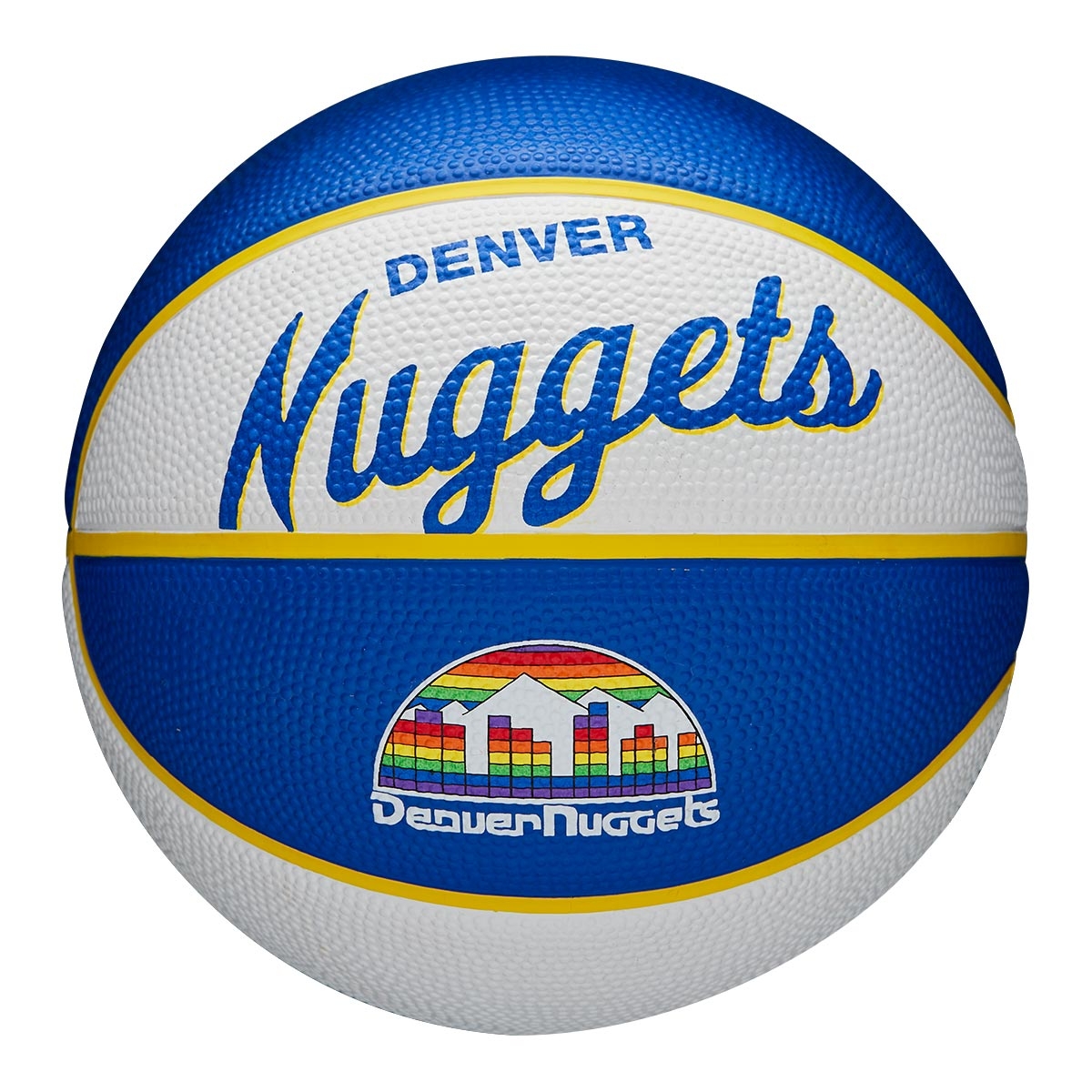 Denver Nuggets NBA Retro Wilson Mini Basketball (Size 3)