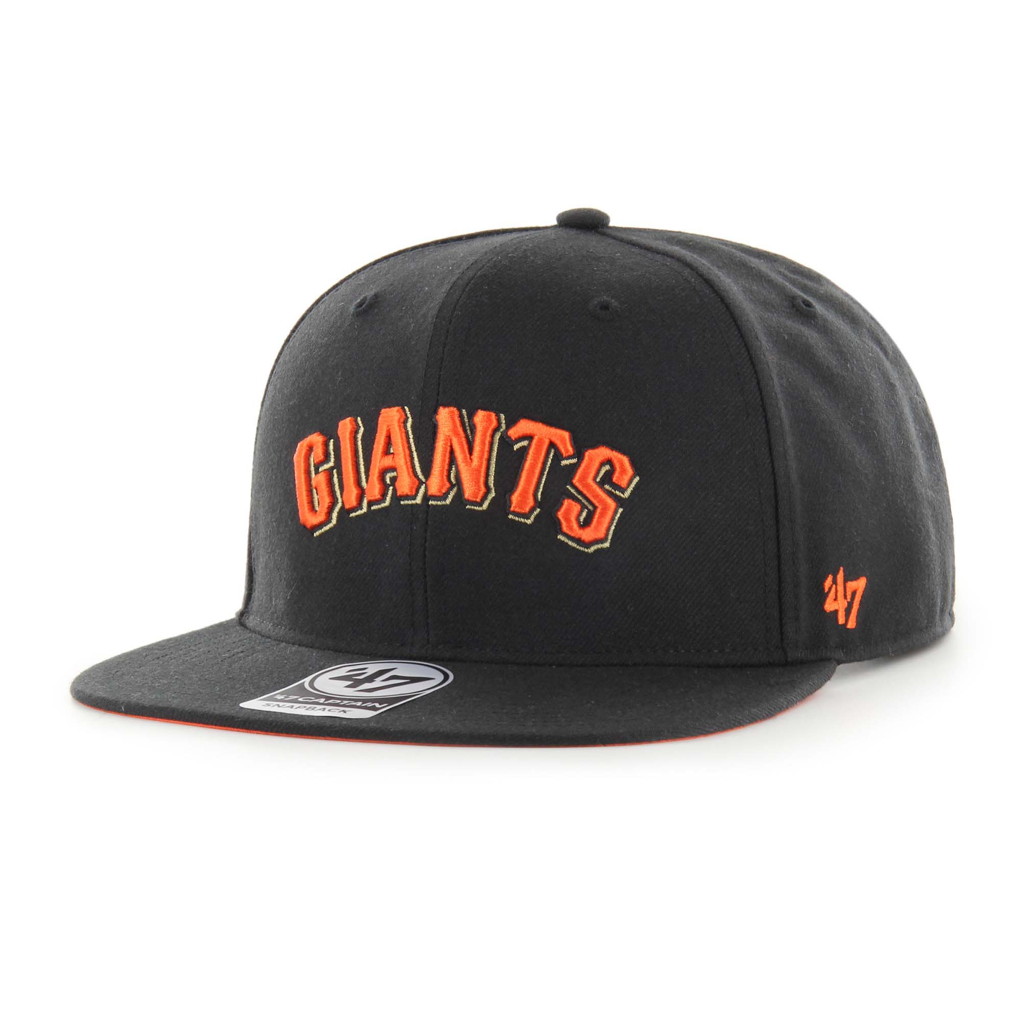San Francisco Giants Script '47 Captain Snapback MLB Cap Black