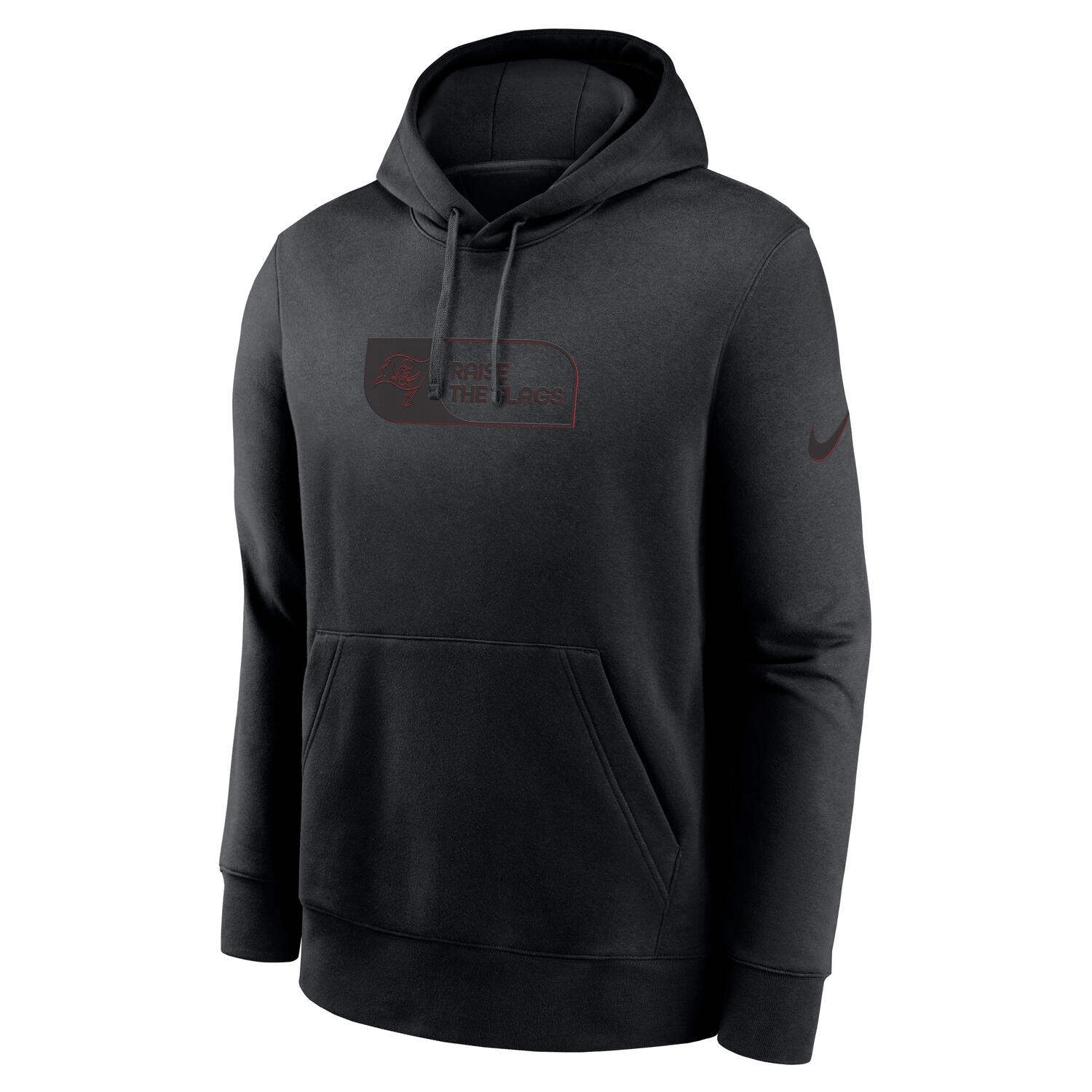 Tampa Bay Buccaneers Black Edge Nike Club Hoodie