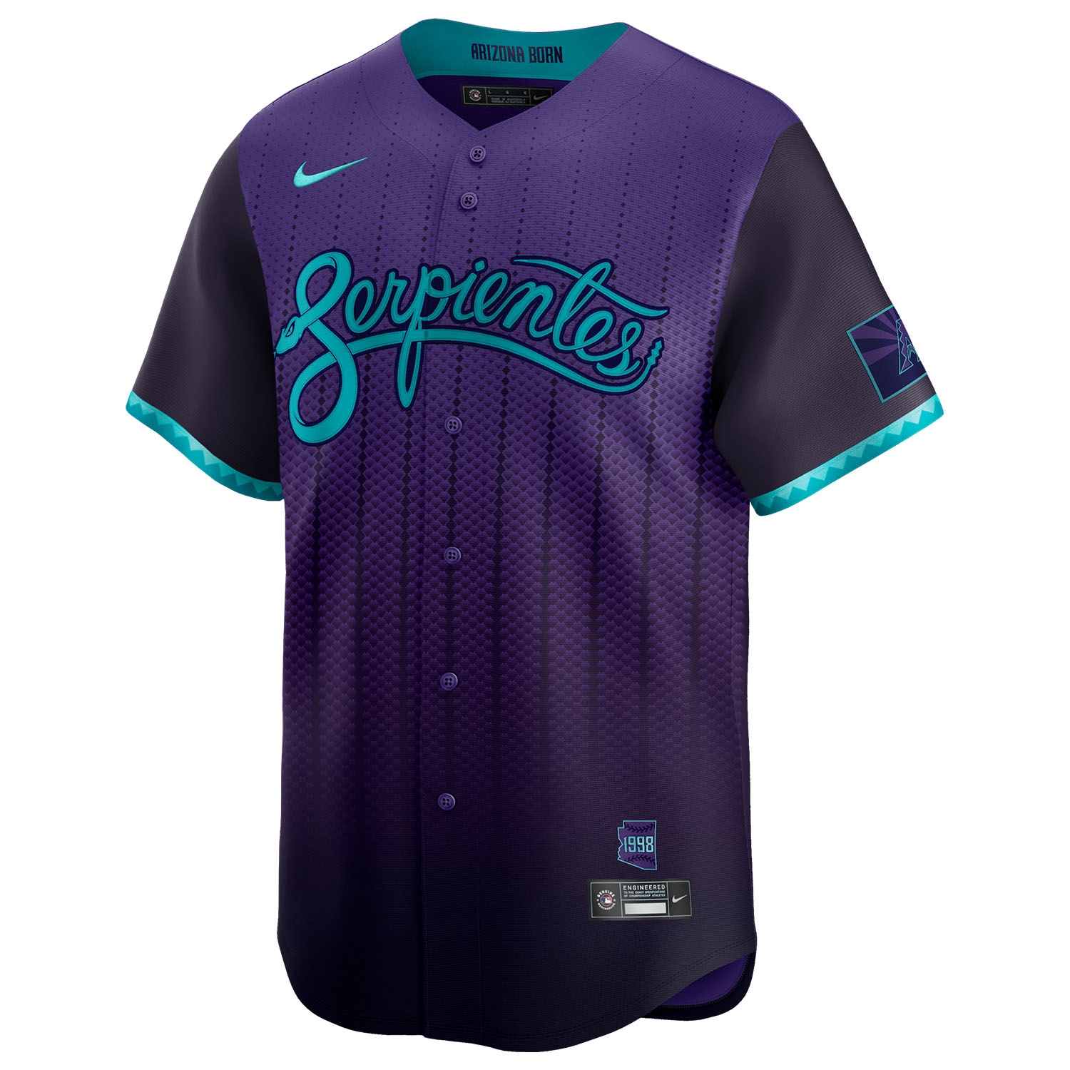 Arizona Diamondbacks City Connect Nike Limited MLB Trikot Lila