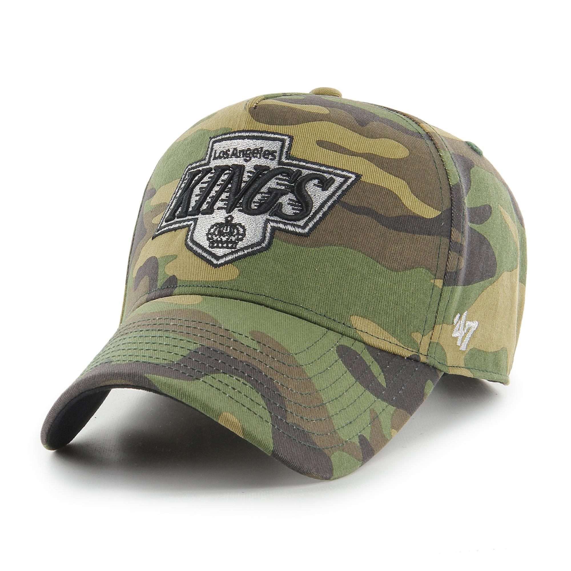 Los Angeles Kings Vintage Camo Grove '47 MVP DT Snapback NHL Cap
