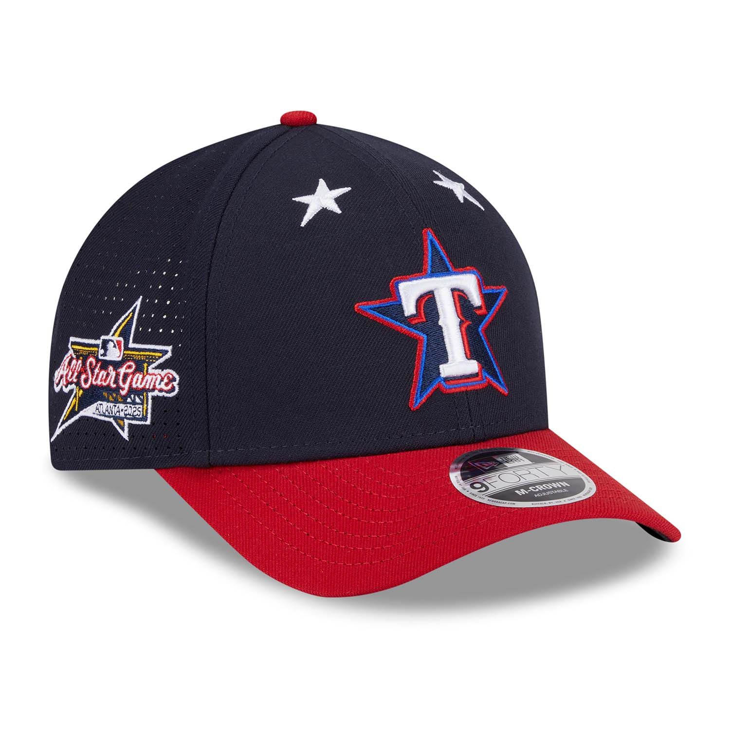 Texas Rangers Authentic 2025 MLB All-Star Game New Era 9FORTY M-Crown Snapback Cap