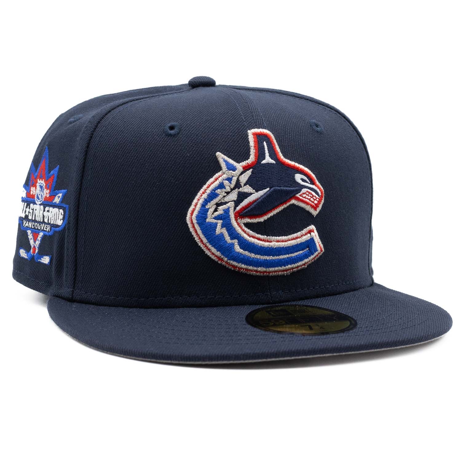 Vancouver Canucks 1998 All-Star New Era 59FIFTY Fitted NHL Cap Navy