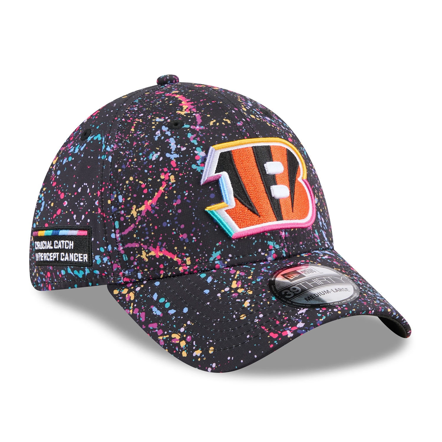 Cincinnati Bengals 2025 NFL Crucial Catch 39THIRTY Flex Cap