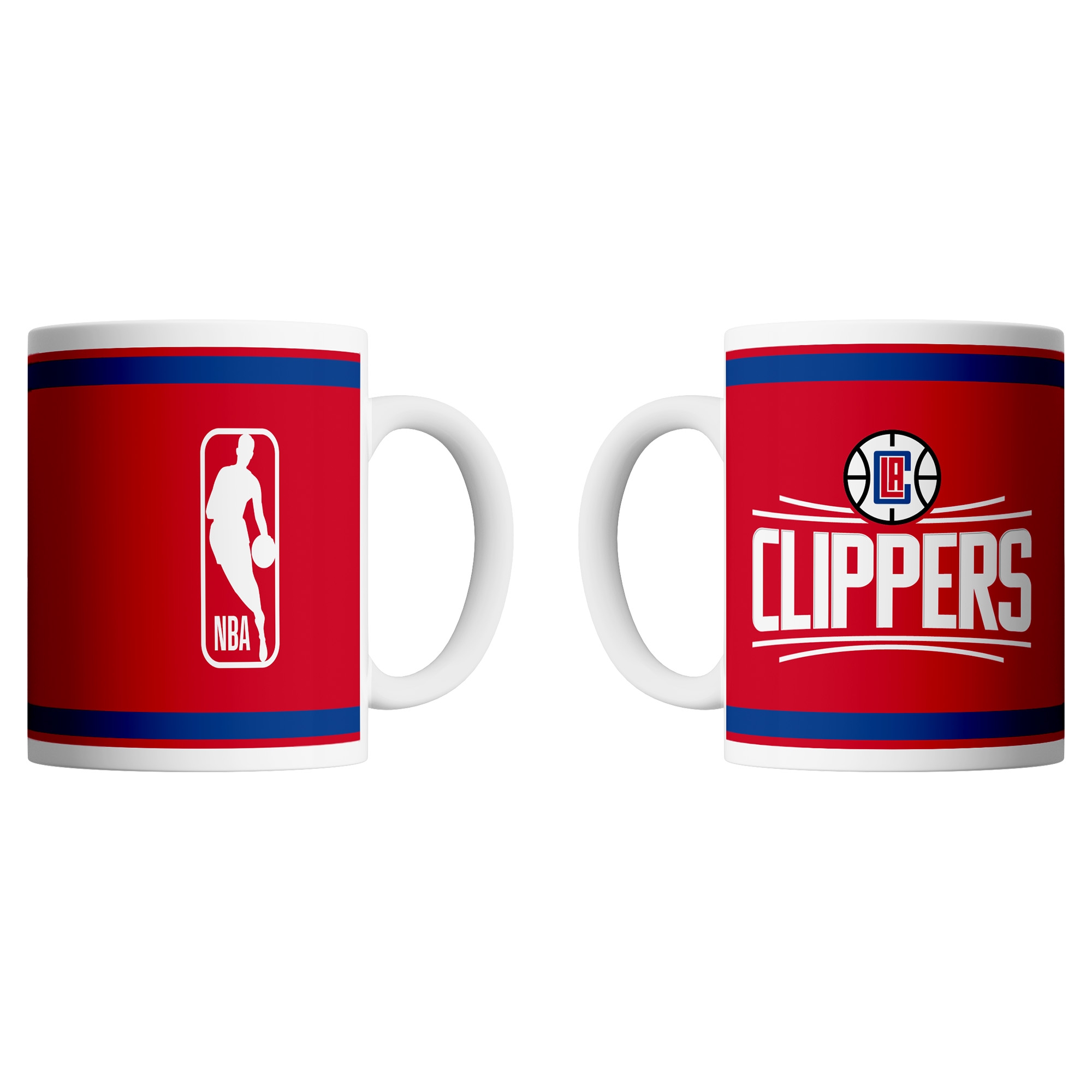 Los Angeles Clippers Logo & Shield NBA Becher (330 ml)