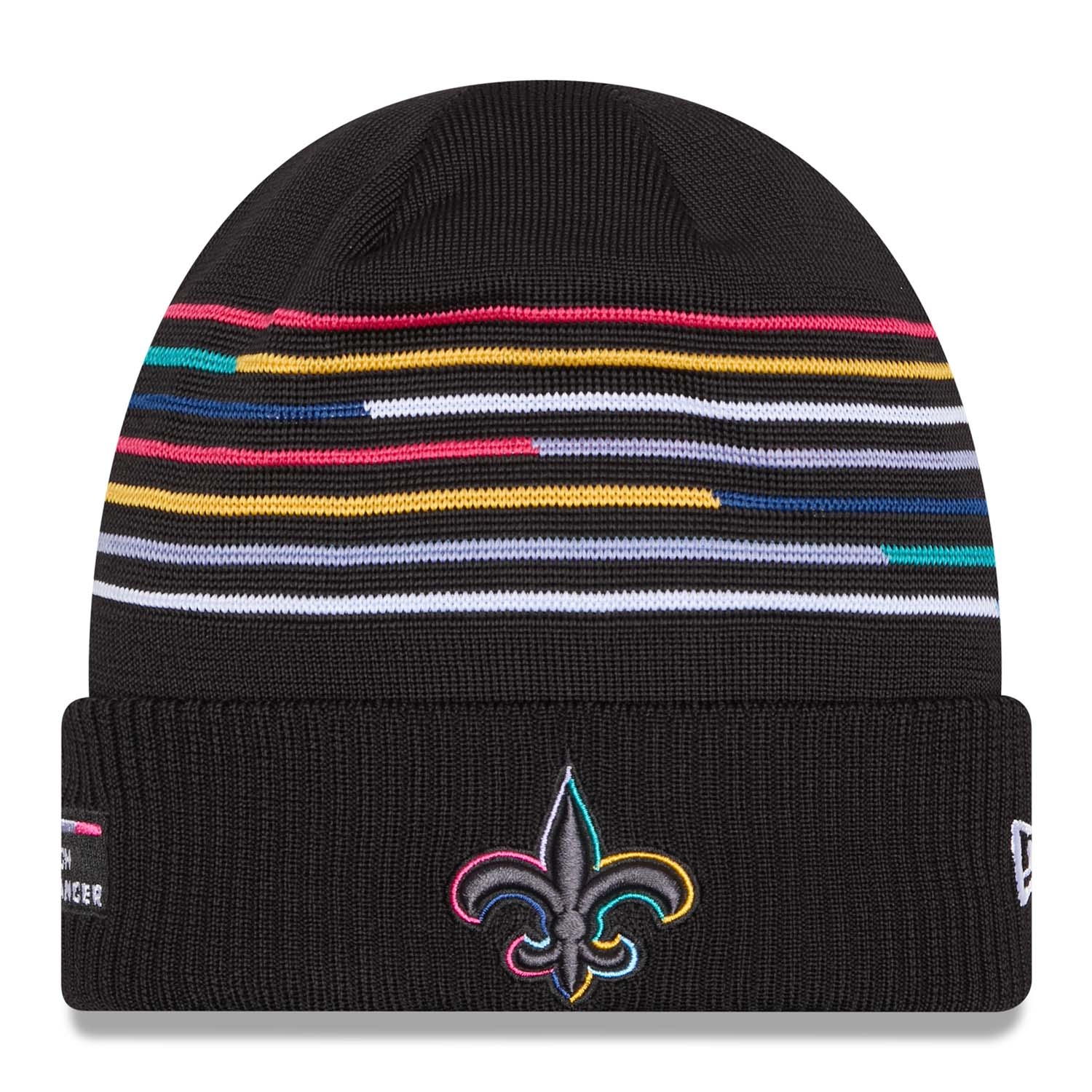 New Orleans Saints 2025 NFL Crucial Catch New Era Knit Hat