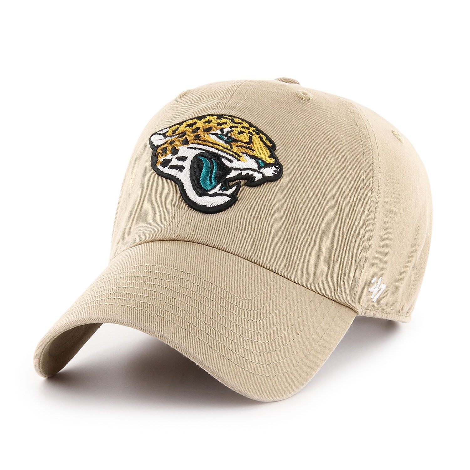 Jacksonville Jaguars '47 Clean Up Adjustable NFL Cap Khaki