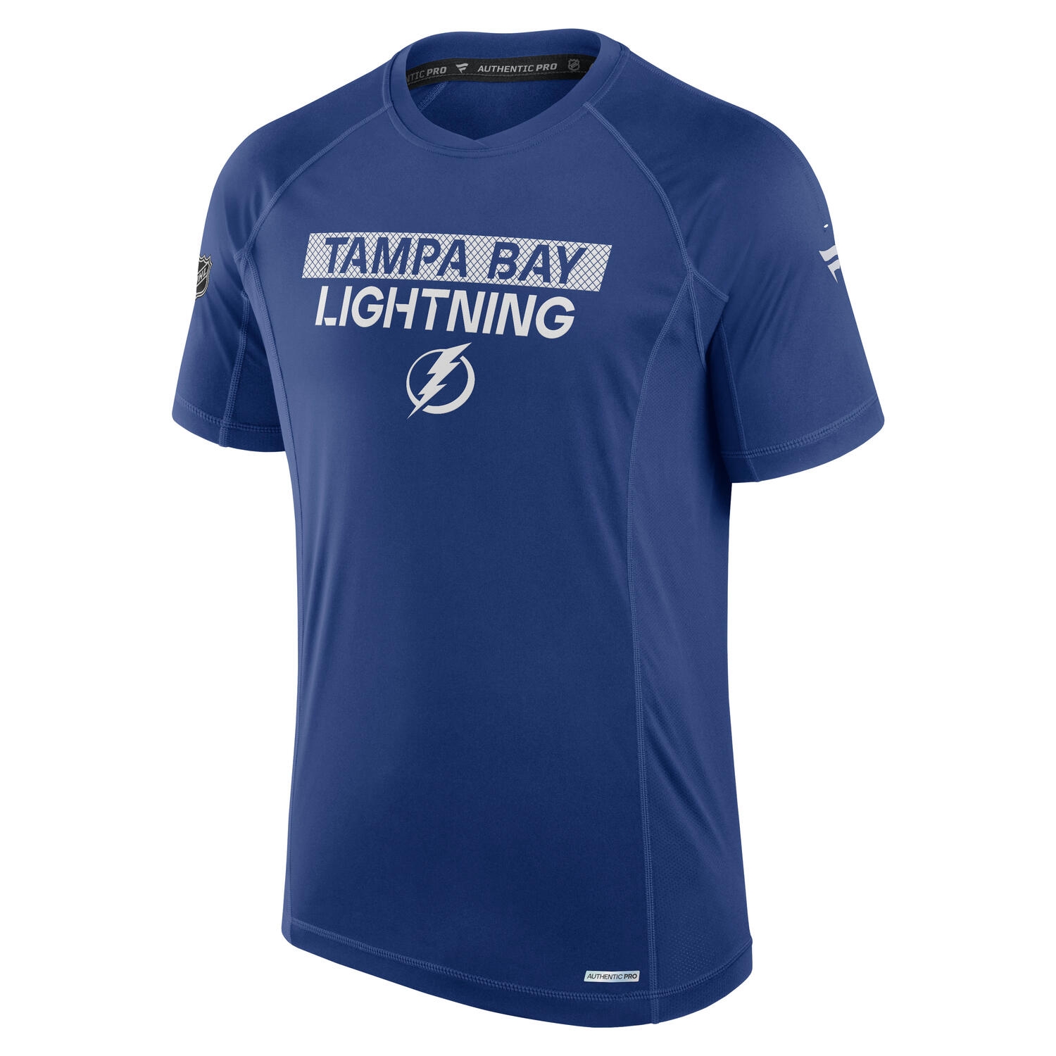 Tampa Bay Lightning 2024/25 Authentic Pro Rink Tech NHL T-Shirt Blue