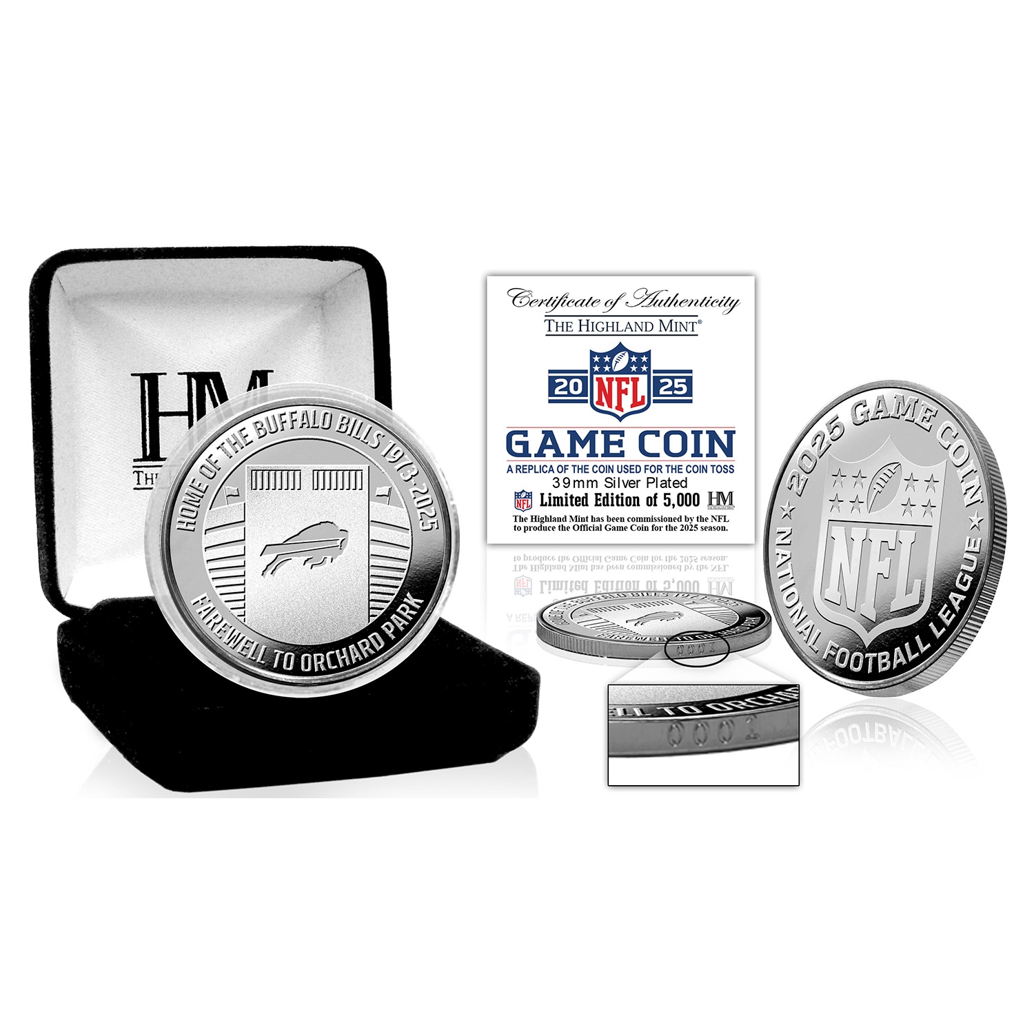 Buffalo Bills 2025 NFL Game Coin
