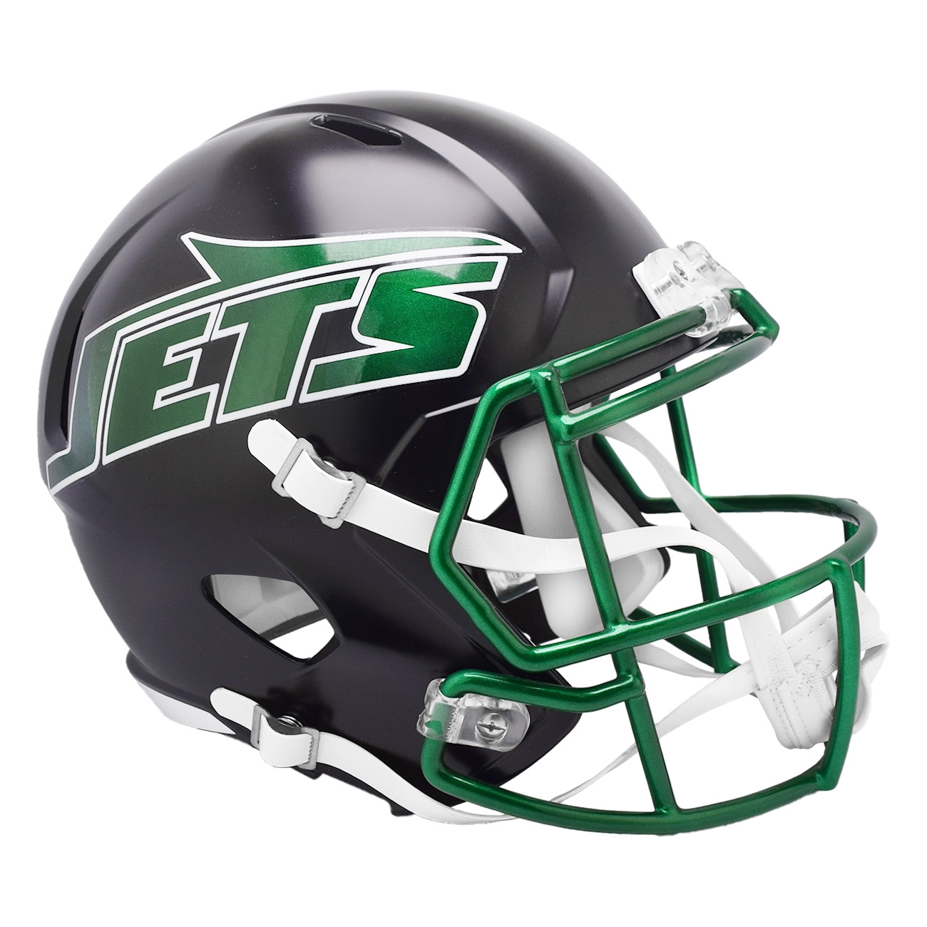 New York Jets Replica On Field Alternate NFL Speed Full Size Helm Schwarz