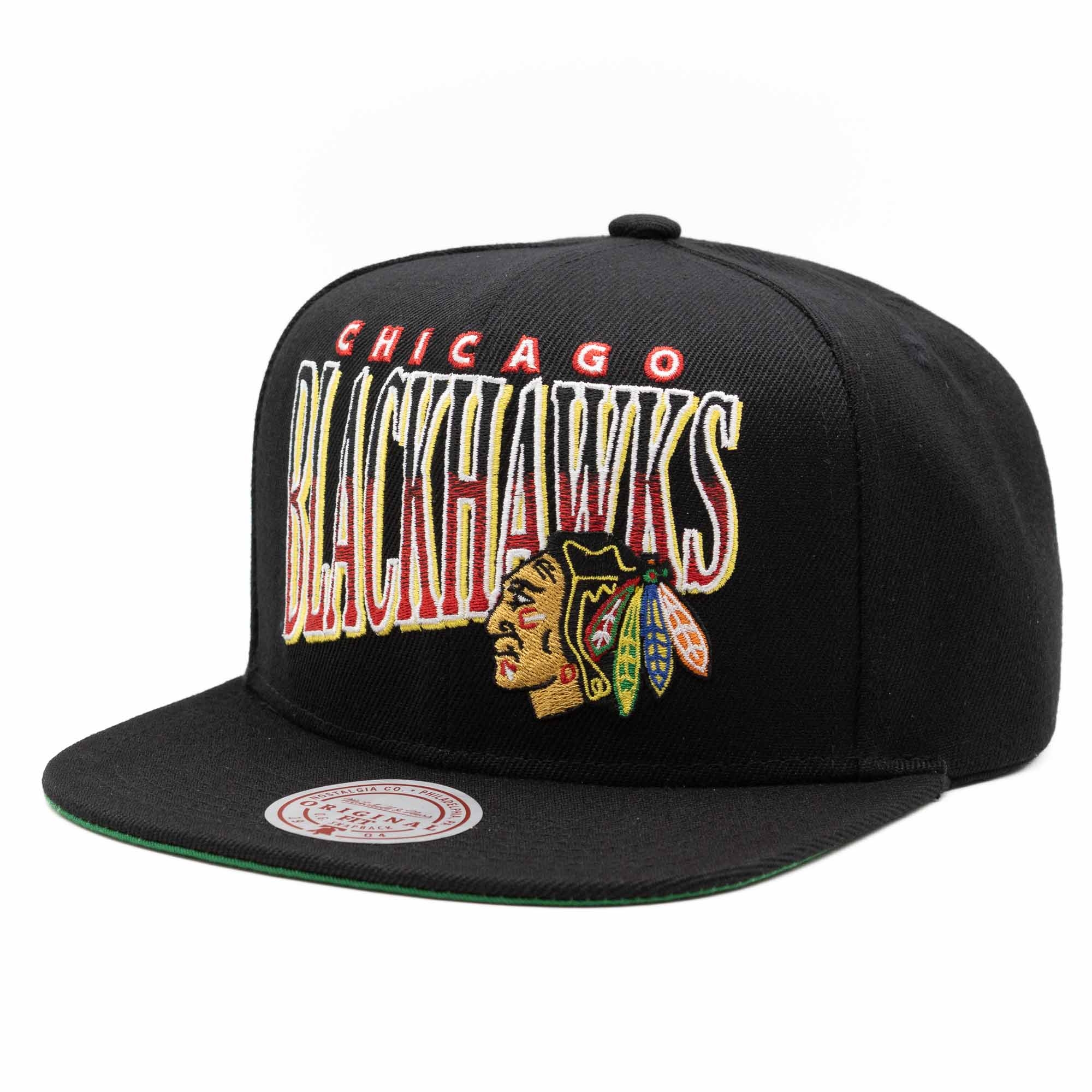 Chicago Blackhawks Line Works Mitchell & Ness Original Fit Snapback NHL Cap