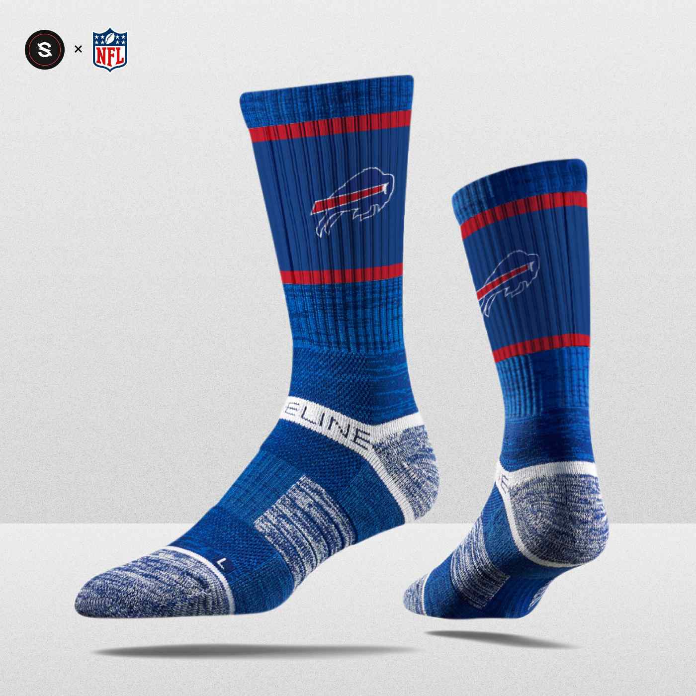 Buffalo Bills Strideline Premium NFL Crew Socken